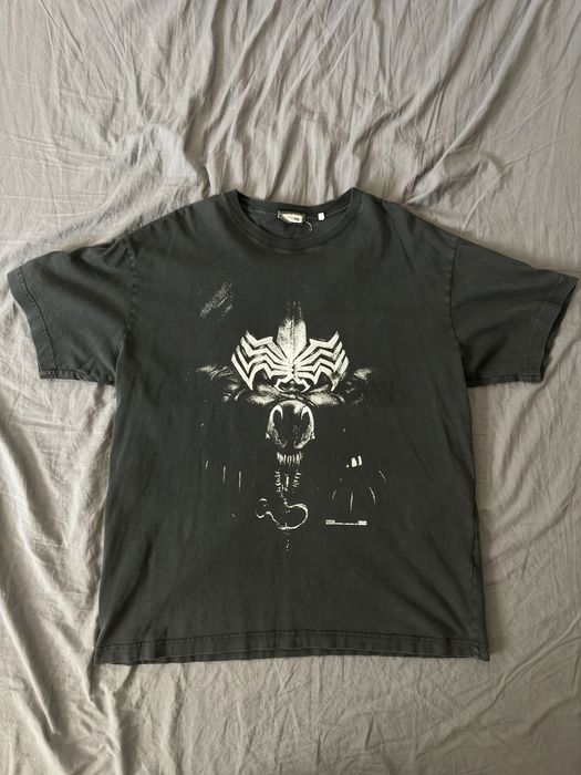 Kith Kith Marvel Spider-Man Venom Vintage Tee Black | Grailed