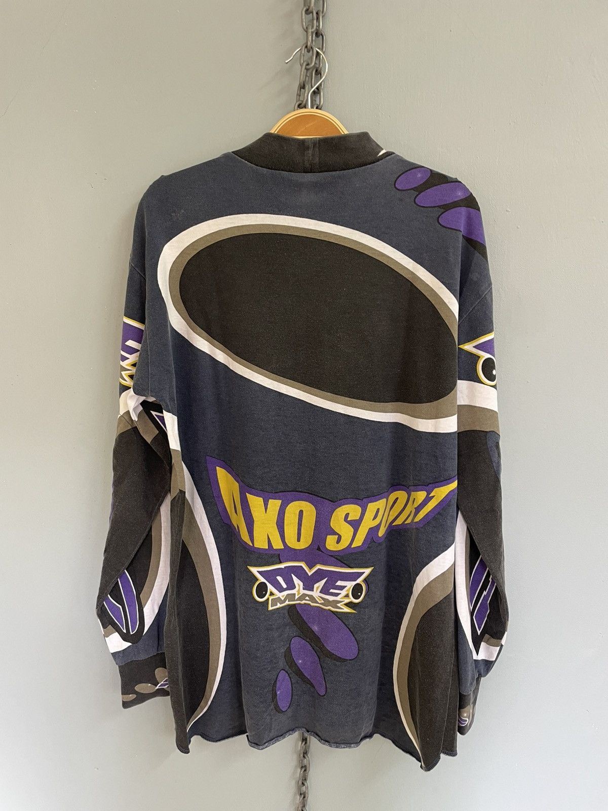 Vintage Vintage 90s AXO Sport motocross jersey Size US M / EU 48-50 / 2 - 2 Thumbnail