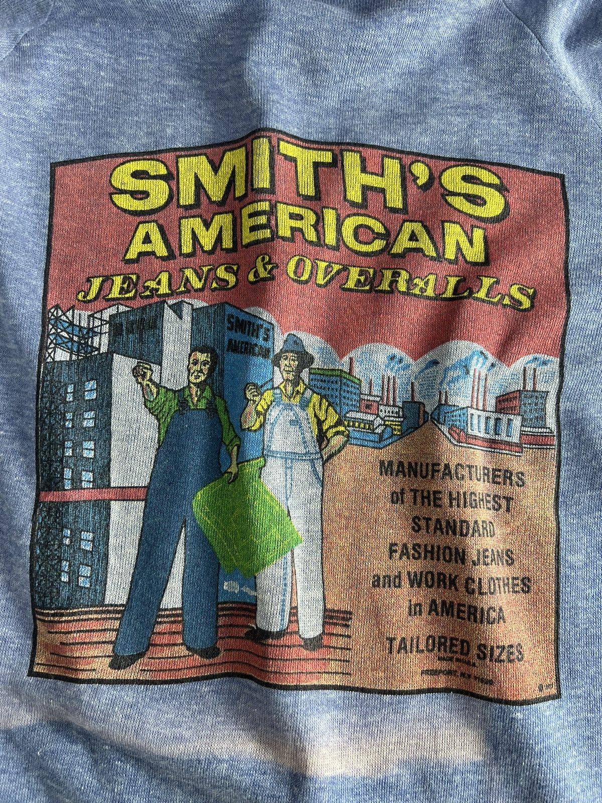 Smith's American × Vintage Vintage Smiths American Work Clothes Sweatshirt Size US S / EU 44-46 / 1 - 6 Thumbnail