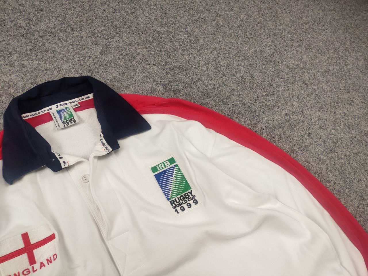 Vintage Vintage England 1999 Rugby World Cup Long sleeve jersey Size US M / EU 48-50 / 2 - 5 Thumbnail