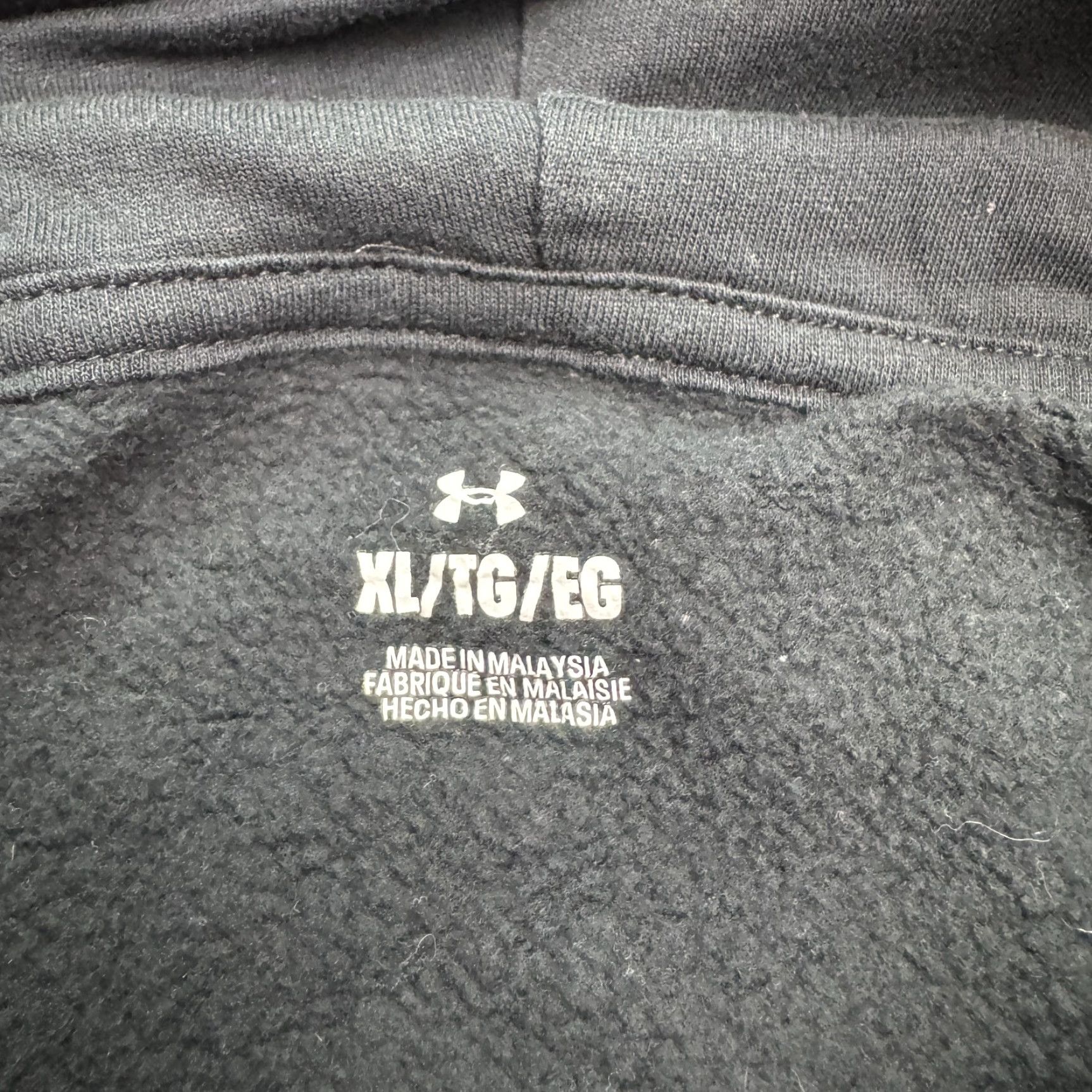 Under Armour Under Armour Hoodie Pullover Graphic Sweatshirt Mens XL Black Camo Fleece Active Size US XXL / EU 58 / 5 - 5 Thumbnail