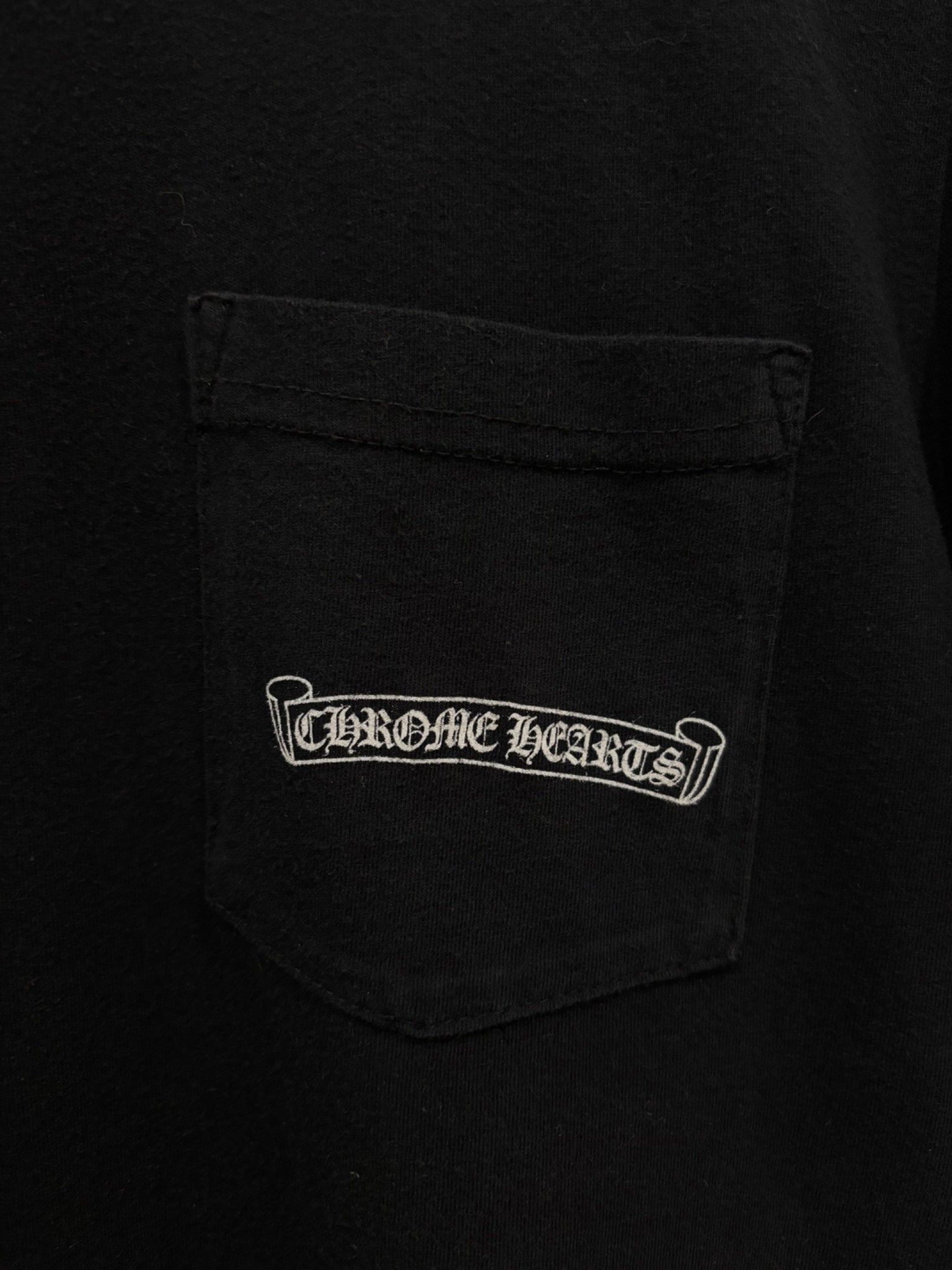 Chrome Hearts Chrome Hearts Eye Chart Tee Black Size US S / EU 44-46 / 1 - 2 Thumbnail