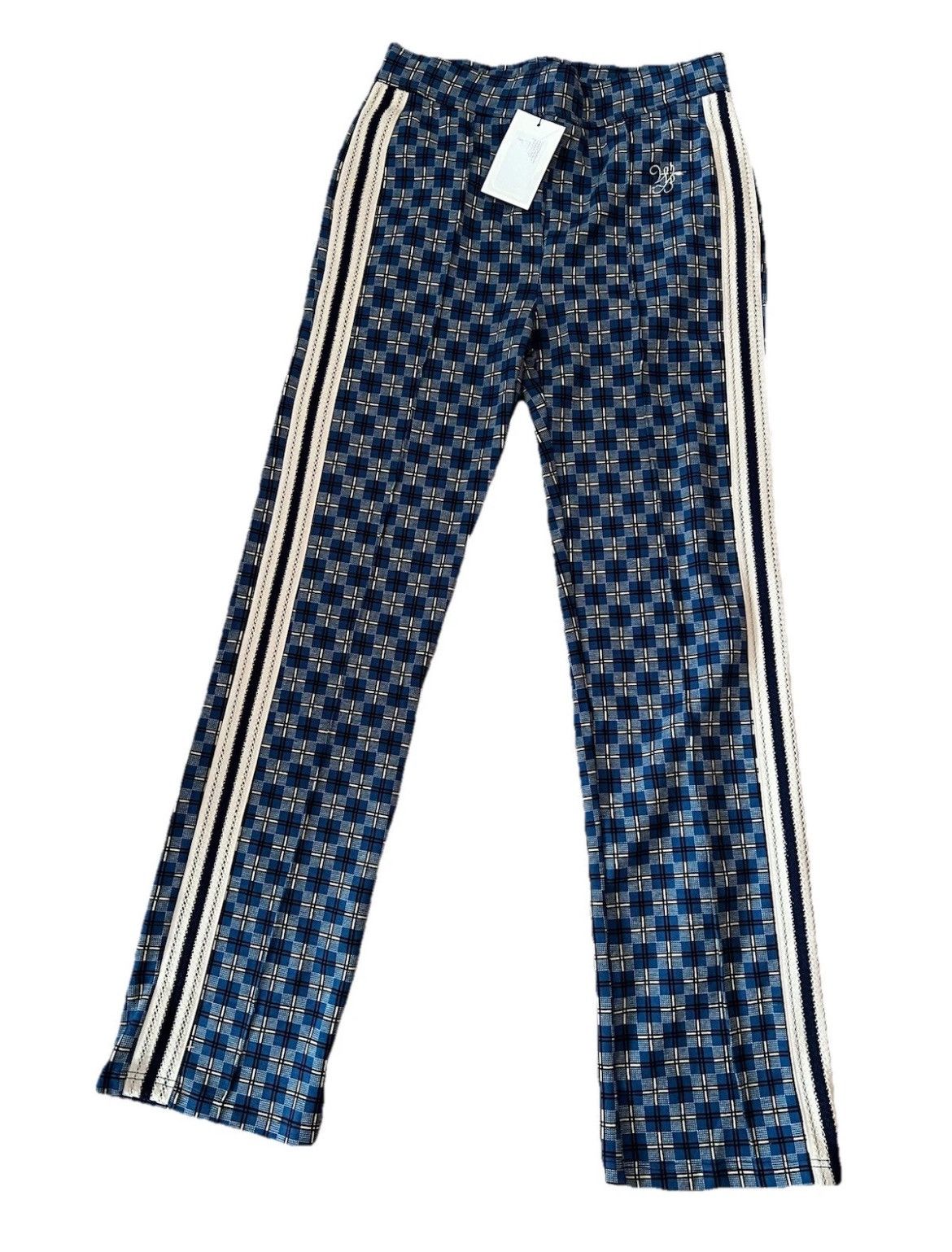 Wales Bonner Wales Bonner London Jacquard-Knit Trackpants Size US 31 - 3 Thumbnail