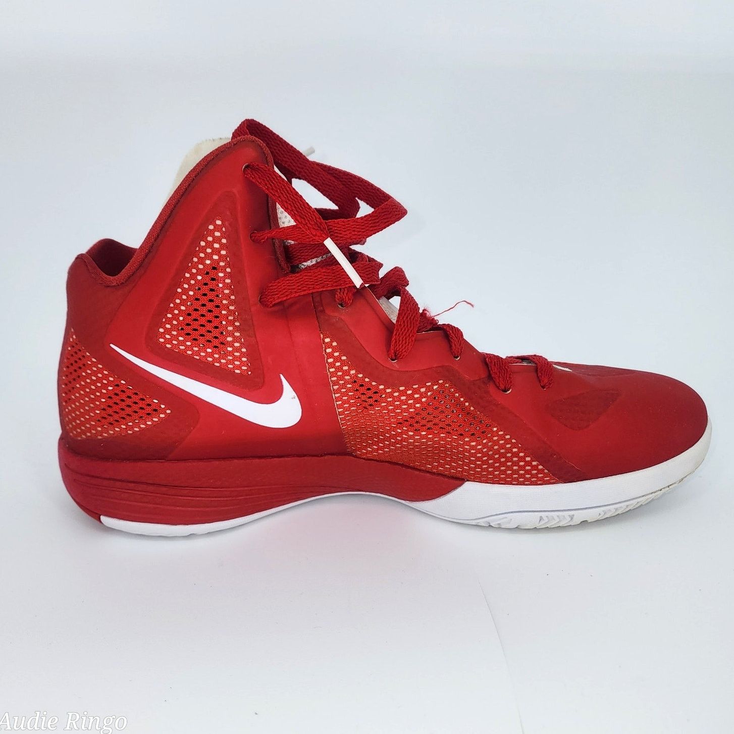 Nike Nike Hyperdunk 2014 Red White Basketball Shoes Men’s 8.5 Size US 8.5 / EU 41-42 - 8 Thumbnail