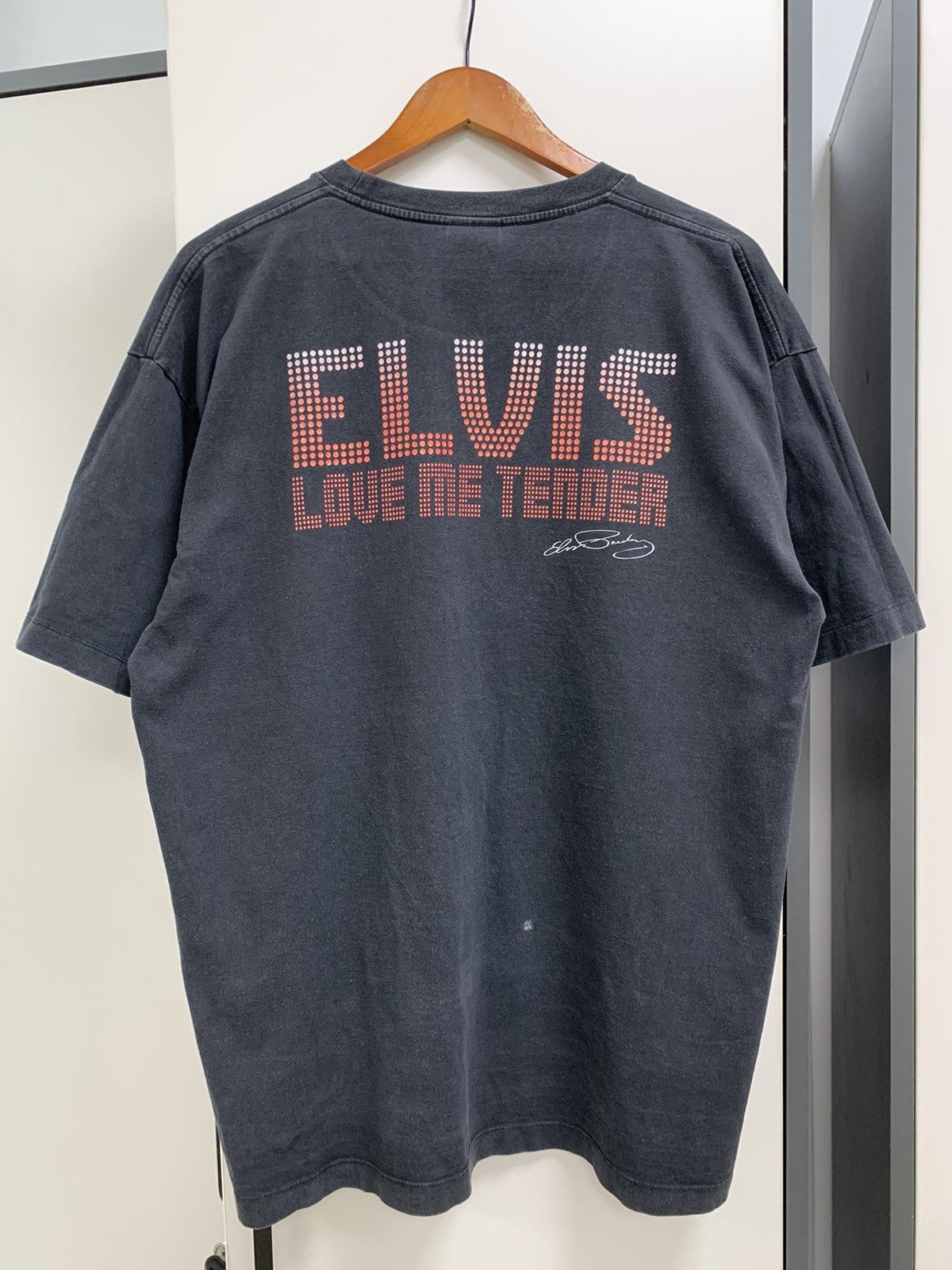 Band Tees Vintage Elvis Presley T-Shirt Size US XL / EU 56 / 4 - 2 Thumbnail