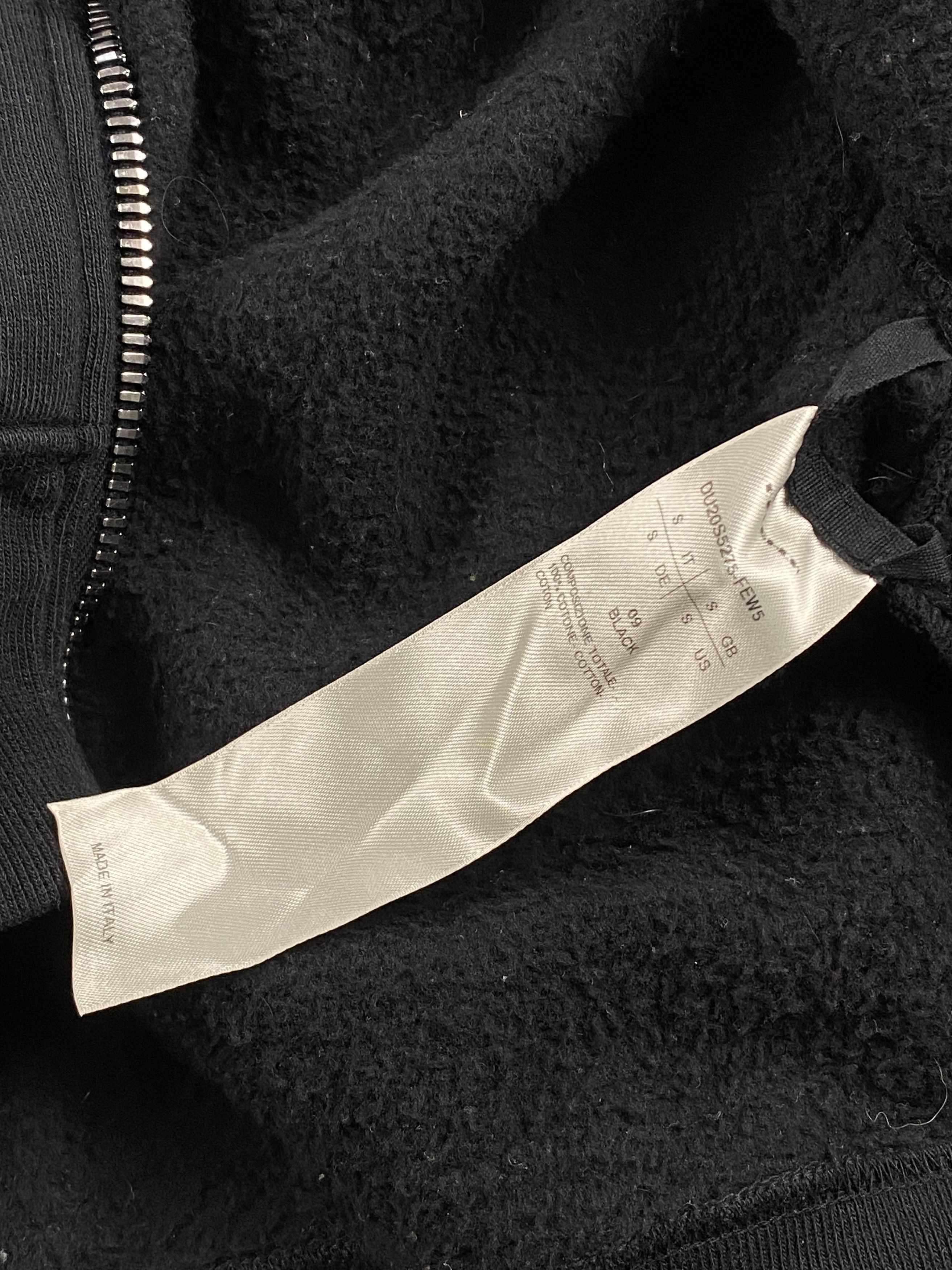 Rick Owens Drkshdw DRKSHDW Geometric Jogging Zip Jacket Size US S / EU 44-46 / 1 - 6 Thumbnail