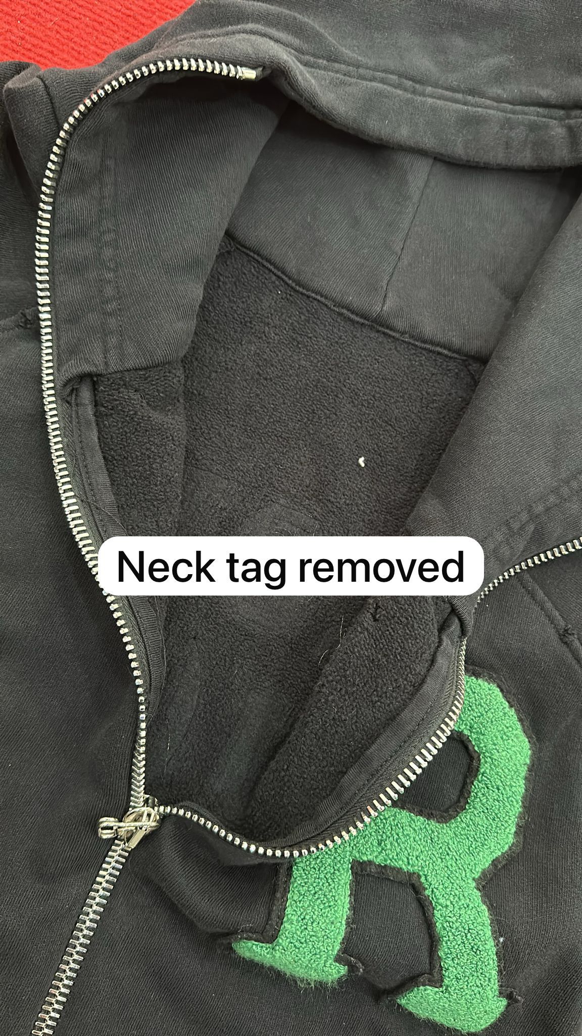 Raf Simons CC000021 I Love You Zip Hoodie in Black Size US S / EU 44-46 / 1 - 6 Thumbnail