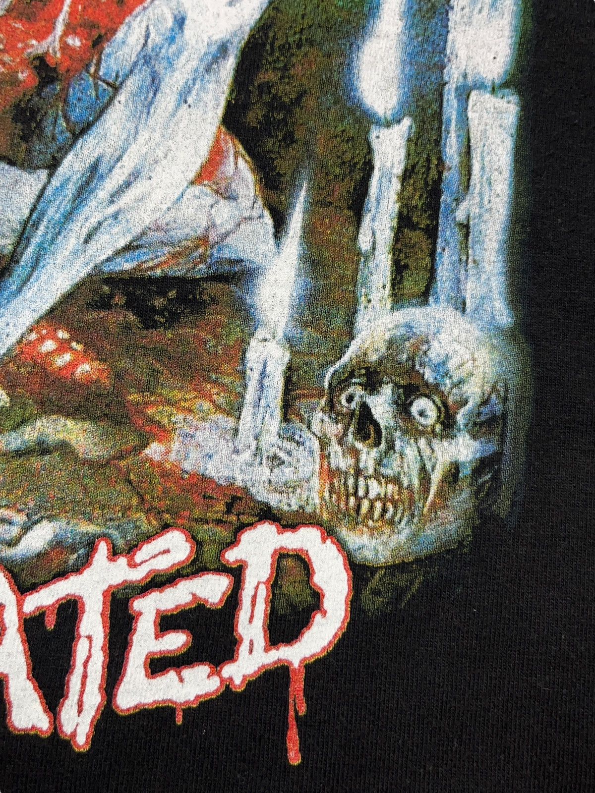 Band Tees Vintage 00s Cannibal Corpse Tomb of the Mutilated T-shirt Size US M / EU 48-50 / 2 - 5 Thumbnail