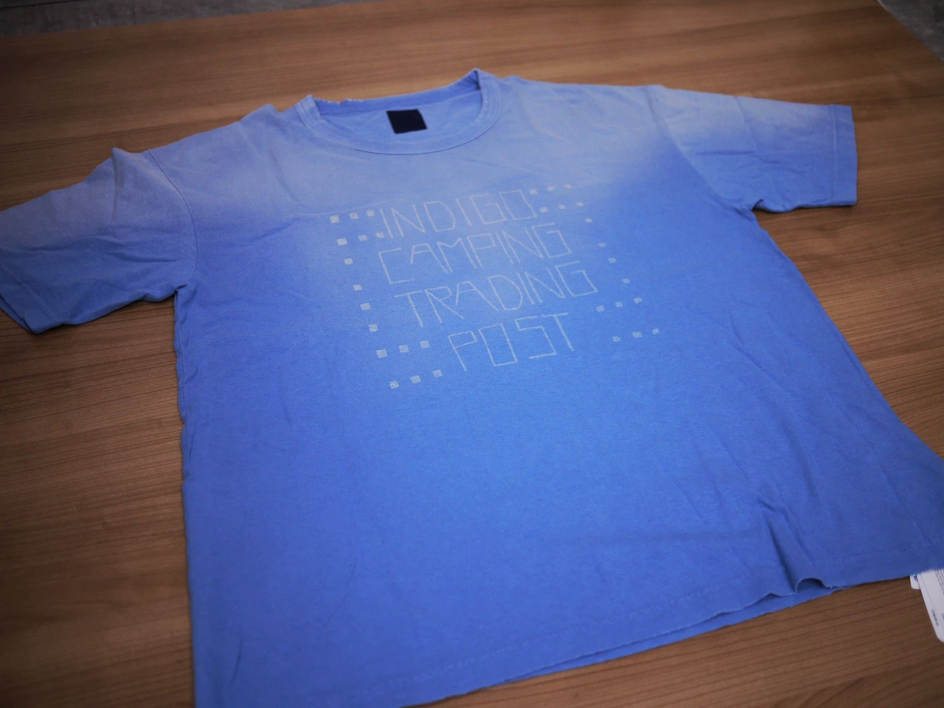 Visvim VISVIM ICT AMPLUS TEE CRASH INDIGO 4 Size US XL / EU 56 / 4 - 2 Thumbnail