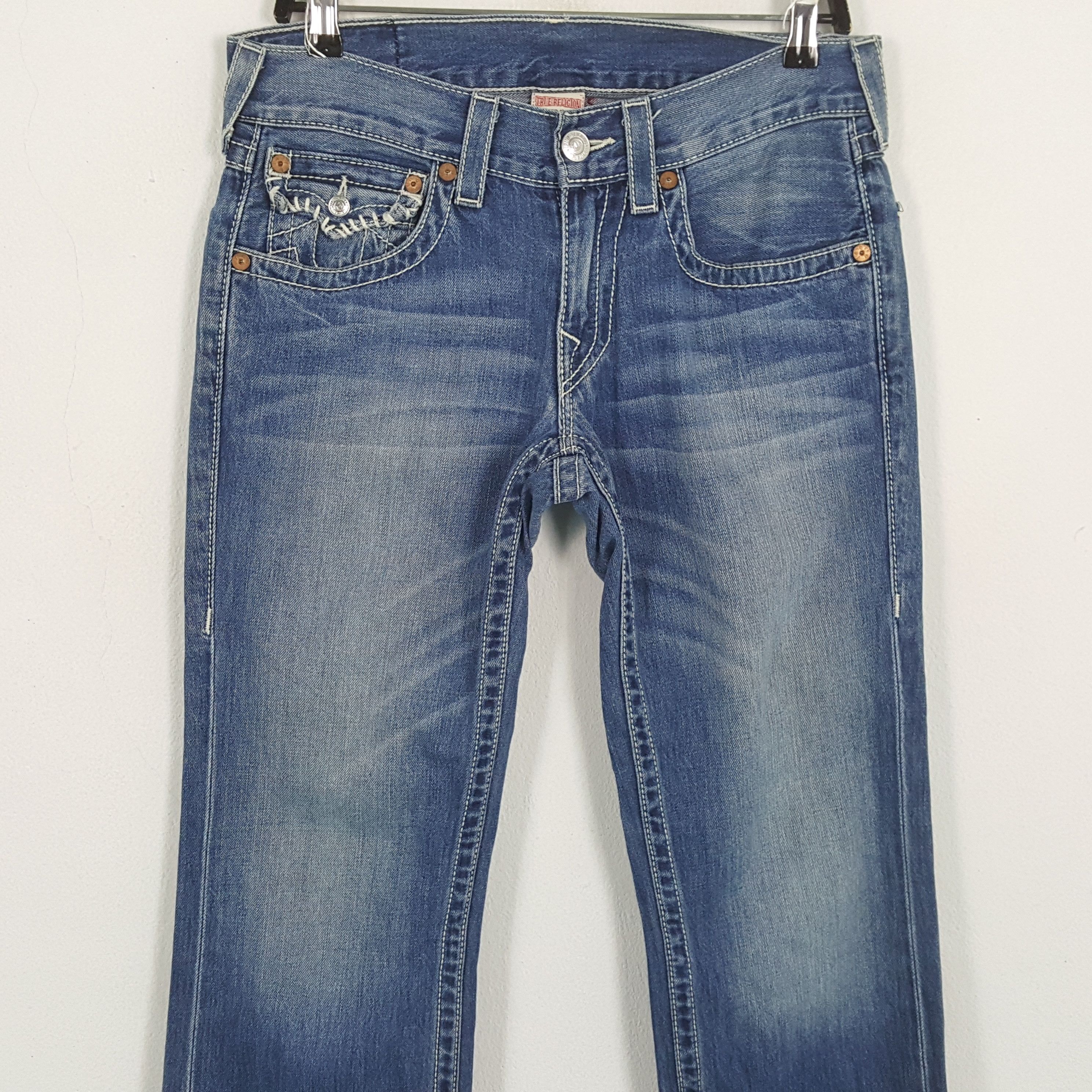 True Religion × Vintage TRUE RELIGION Streetwear Fashion Style Jeans Size US 32 / EU 48 - 5 Thumbnail