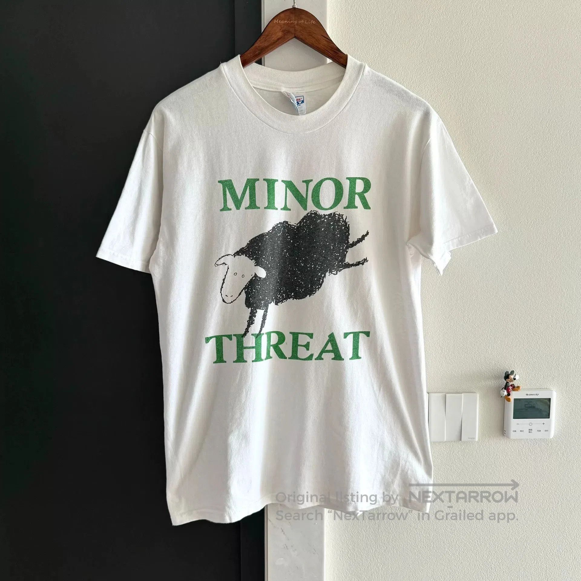 Vintage Vintage 90s Minor Threat Punk Tee. Size US M / EU 48-50 / 2 - 1 Thumbnail