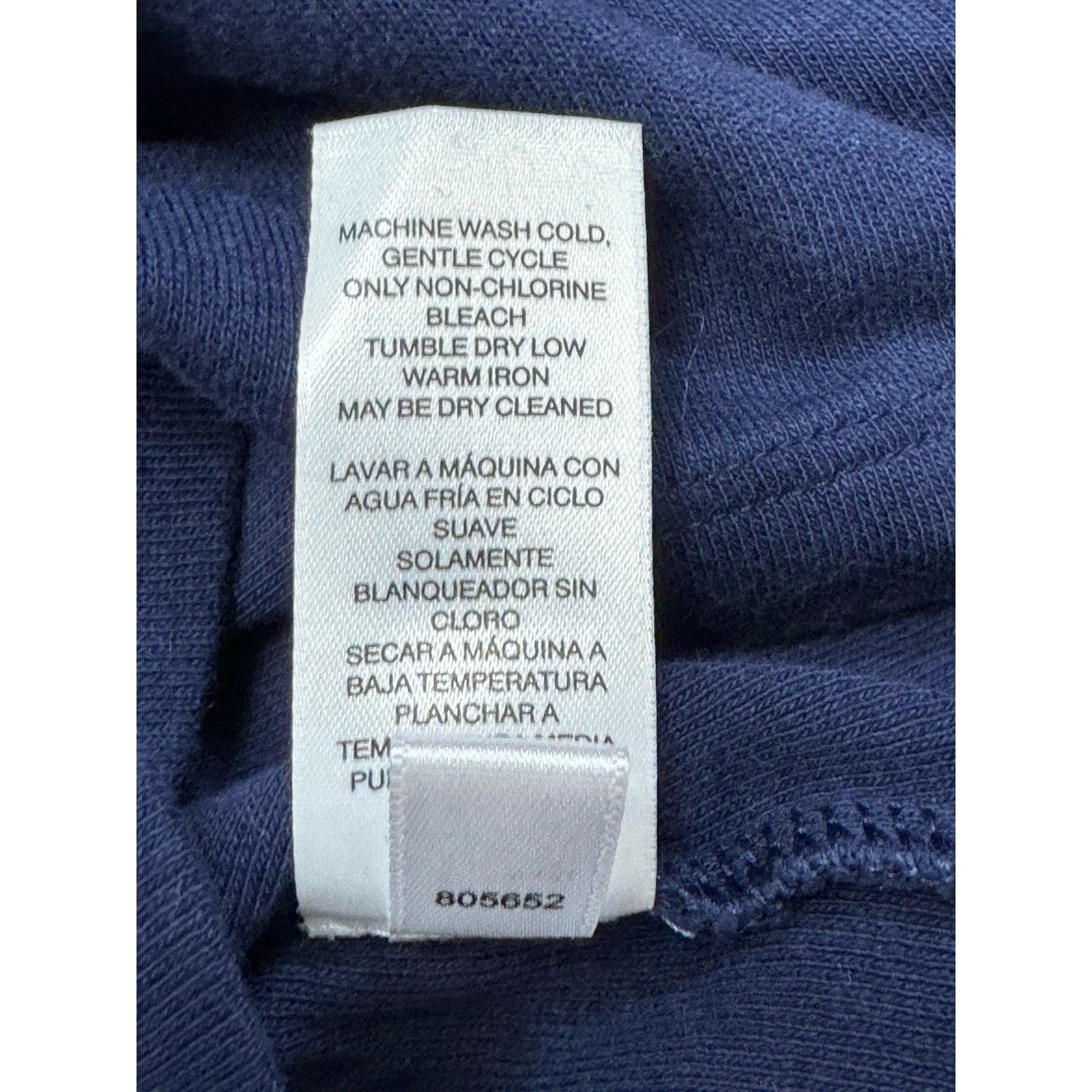 Chicos Chico's Navy Blue Pullover Women’s Large 2 Size L / US 10 / IT 46 - 8 Thumbnail