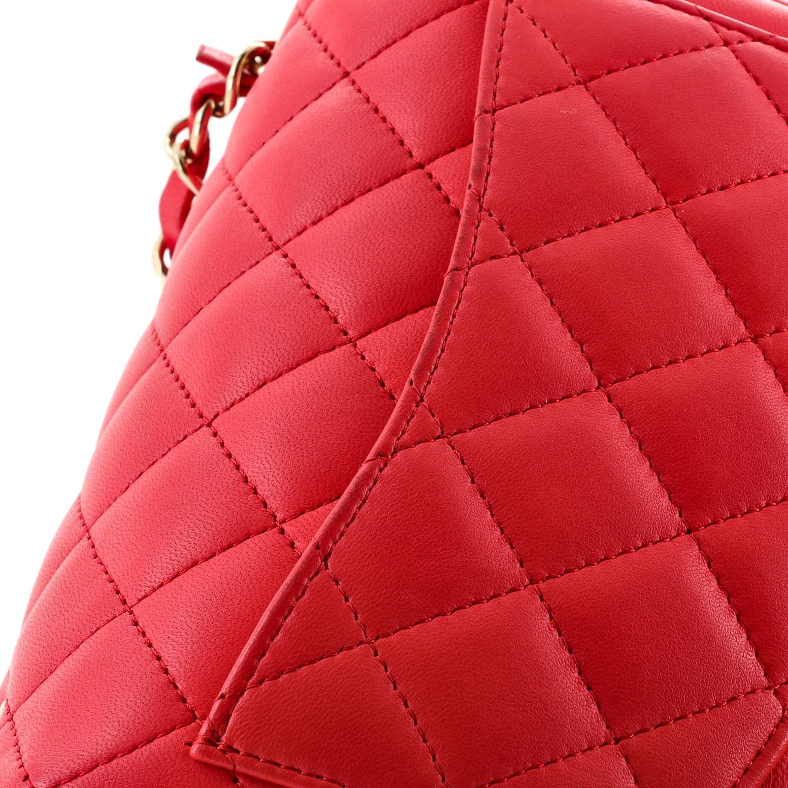 Chanel Square Classic Single Flap Bag Quilted Lambskin Mini Size ONE SIZE - 8 Preview