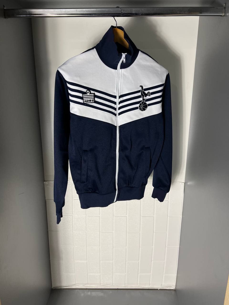 Admirable Co. VINTAGE ADMIRAL FC TOTTENHAM HOTSPUR ENGLAND SOCCER JACKET Size US S / EU 44-46 / 1 - 5 Thumbnail