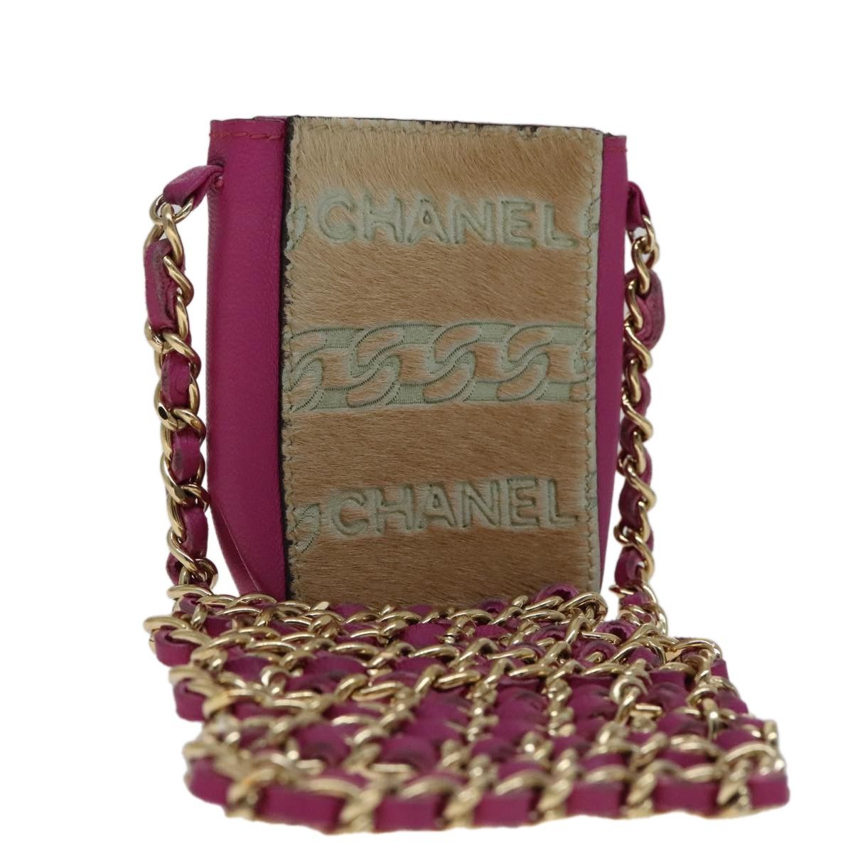 Chanel Chanel Chain Cigarette Case Leather Size ONE SIZE - 1 Thumbnail