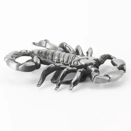THVM Silver Scorpion belt buckle ( no belt ) Size ONE SIZE - 4 Thumbnail