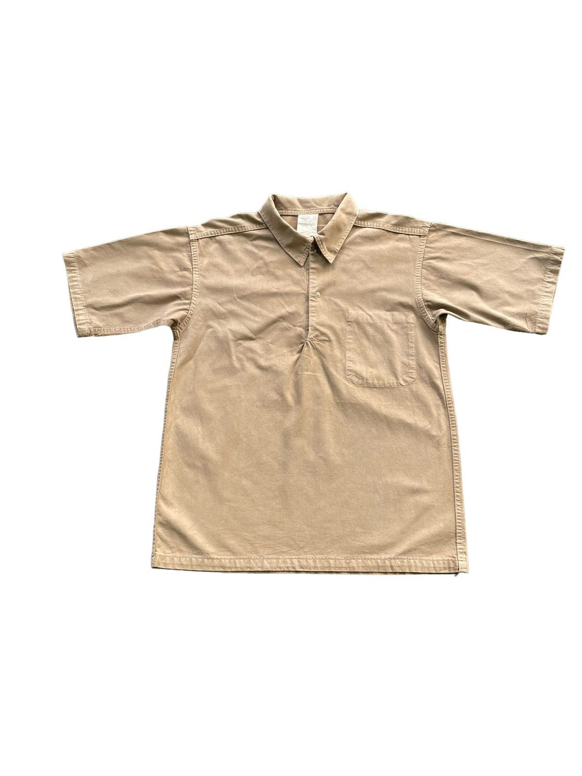 image of Danton Pour Seilin Work Shirt in Brown, Men's (Size Medium)