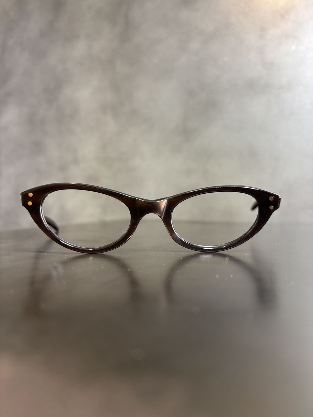 American Optical 1960s American Optical Eyeglasses Frame 50s True Vintage Cat Size ONE SIZE - 2 Thumbnail