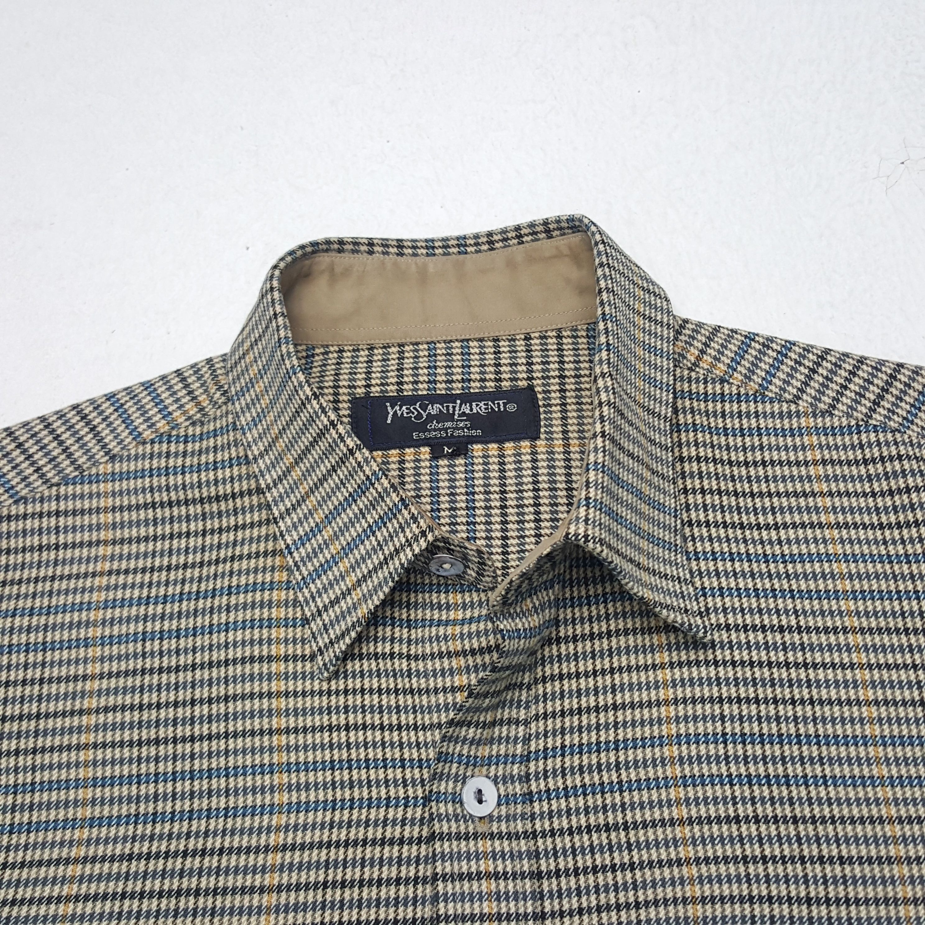 Vintage × Yves Saint Laurent Vintage Yves Saint Laurent Shirt Button Up Size US M / EU 48-50 / 2 - 4 Thumbnail