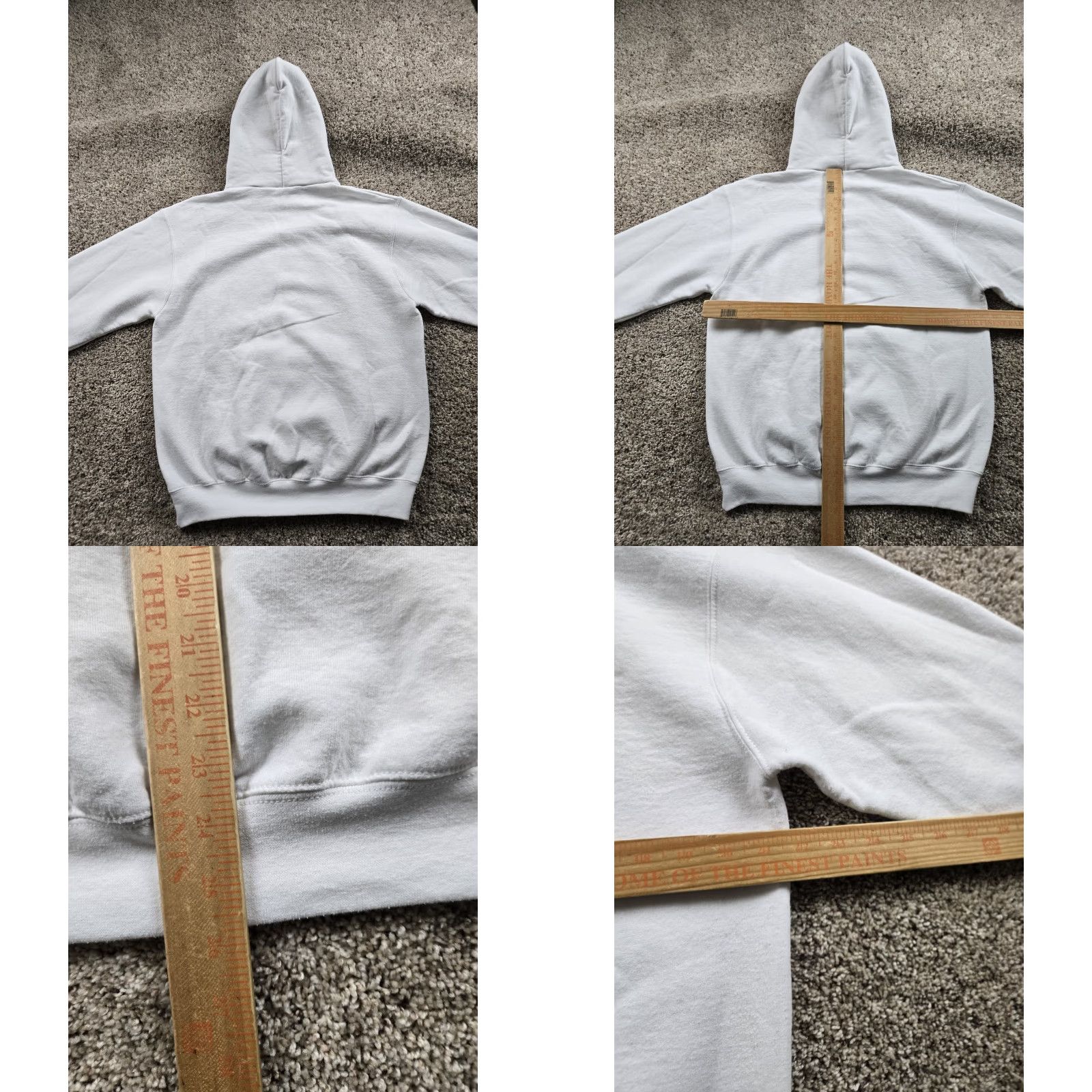 Champion Champion University Hoodie Chico State Mens White Medium Pullover Stitched Size US M / EU 48-50 / 2 - 8 Thumbnail