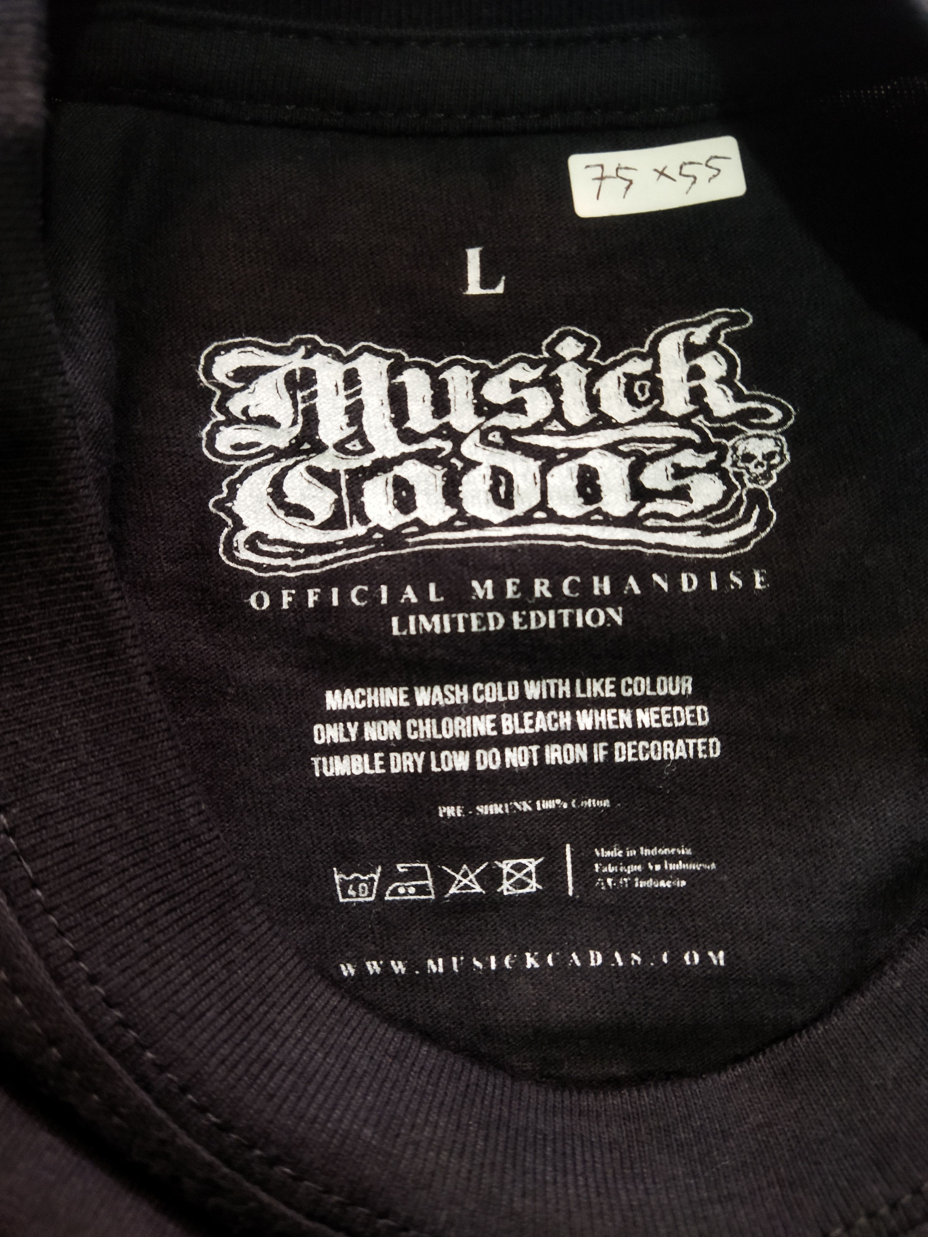 Band Tees BELIAL never again Size US L / EU 52-54 / 3 - 6 Thumbnail