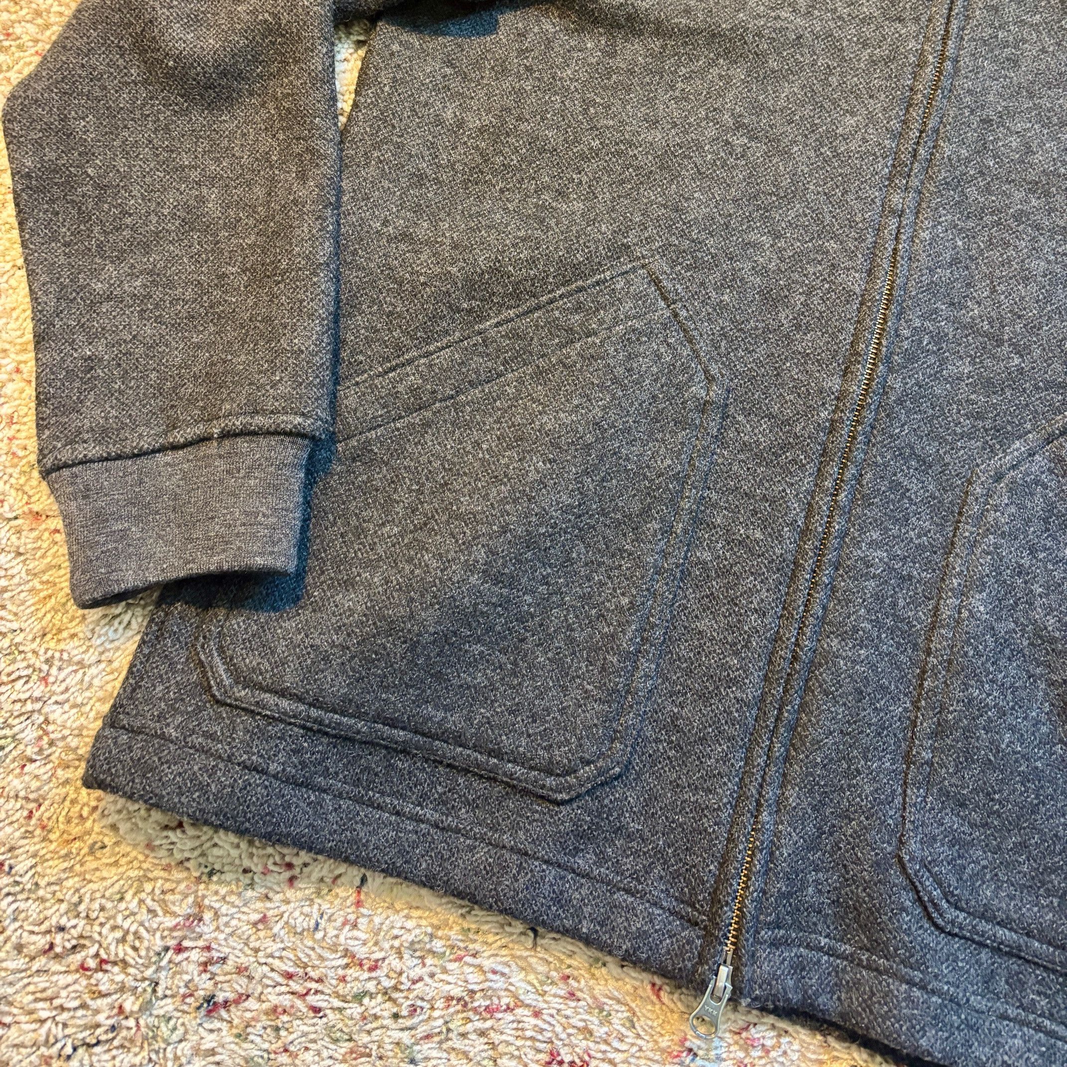 Taylor Stitch Taylor Stitch Weekend Jacket in Charcoal Birdseye Wool (40) Size US M / EU 48-50 / 2 - 3 Thumbnail