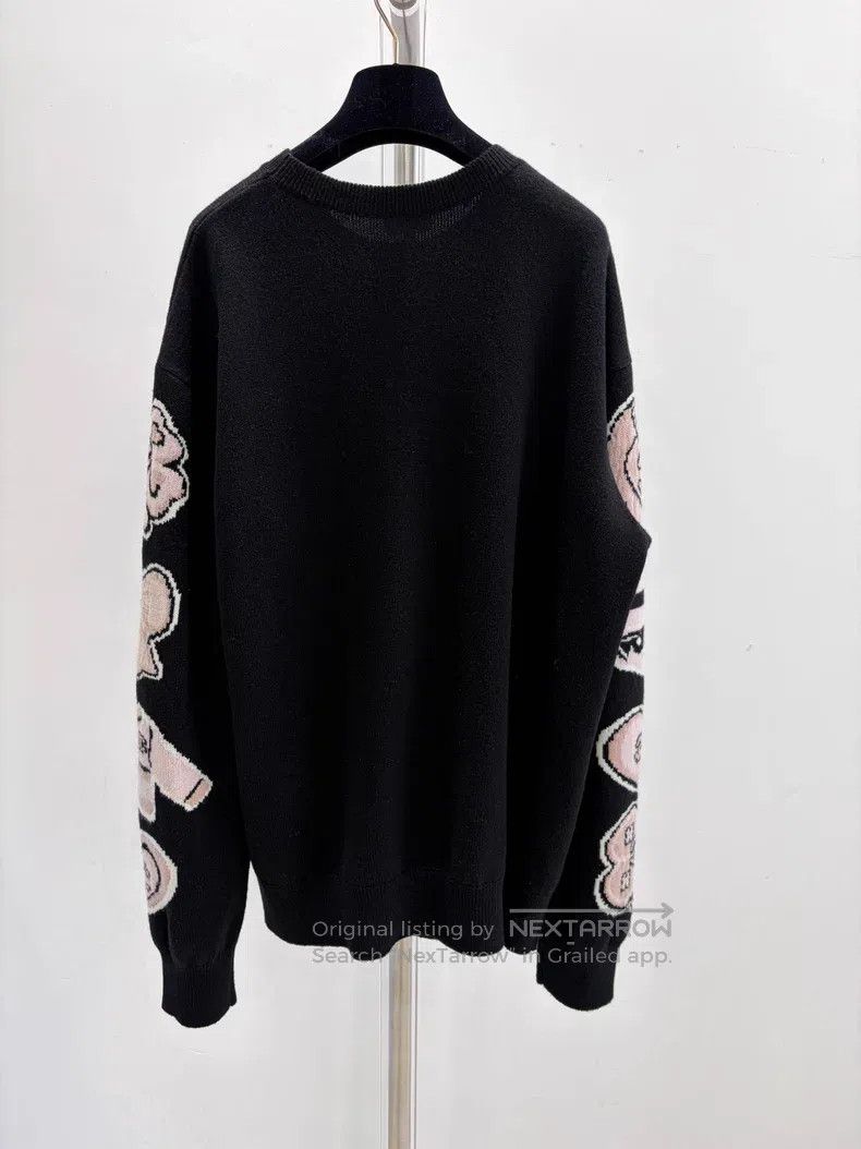 Chanel Chanel Cartoon graffiti pullover sweater Size M / US 6-8 / IT 42-44 - 2 Thumbnail