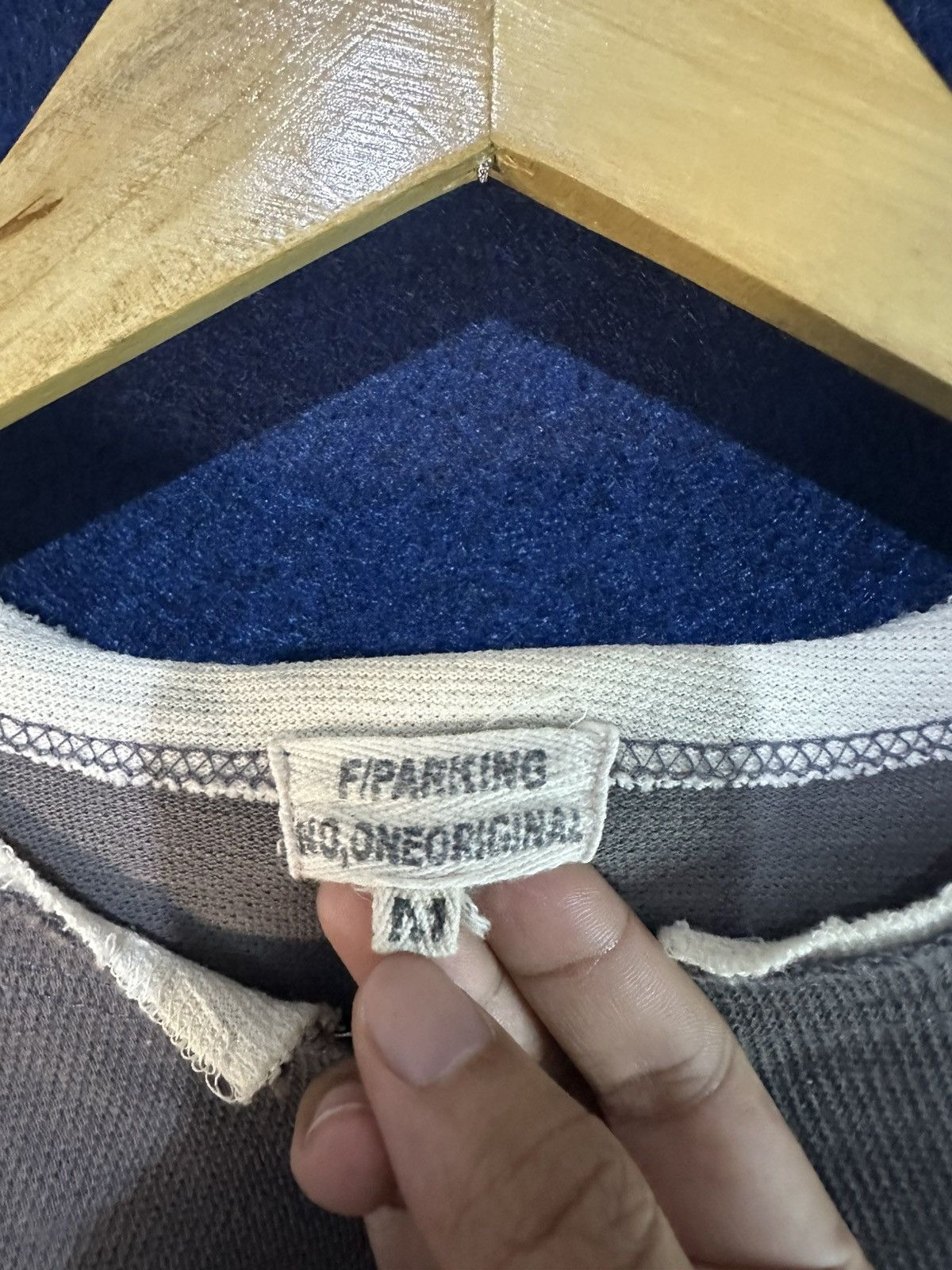 GOA Japanese Sunfaded Fake Doublelayer Thermal Tshirt GOA style Size US M / EU 48-50 / 2 - 12 Thumbnail