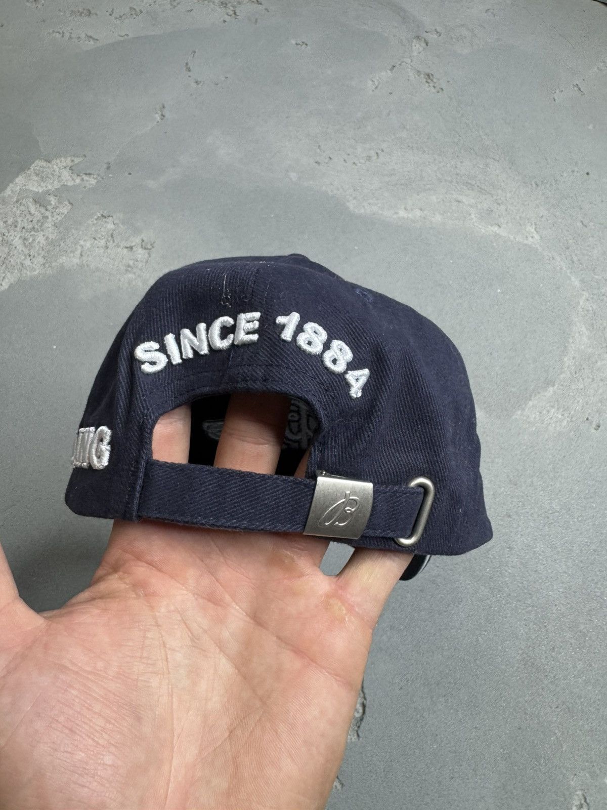 Breitling 😍Vintage Official Breitling Cap Hat Embroidered Logo Racing Size ONE SIZE - 3 Thumbnail
