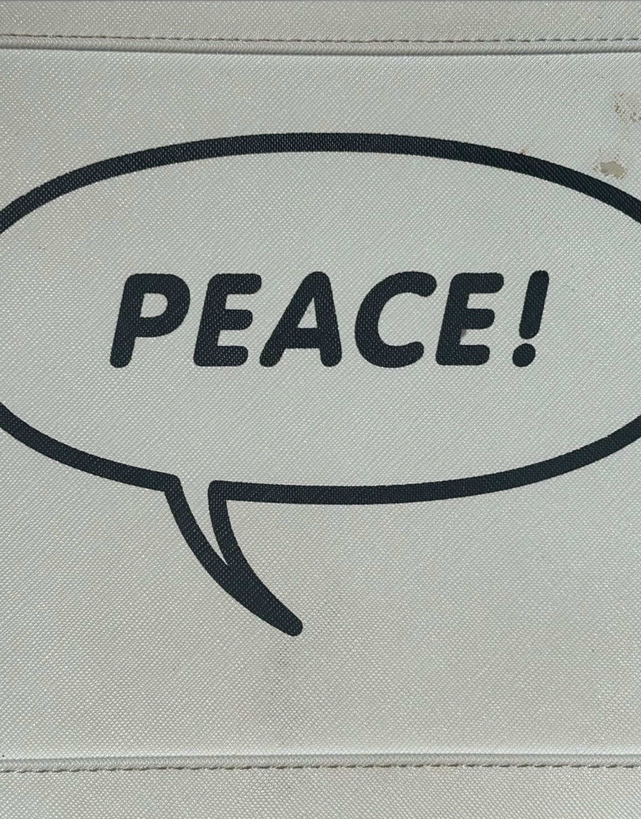 Number (N)ine Number (N)ine Peace! Clutch/Laptop Bag Size ONE SIZE - 7 Thumbnail