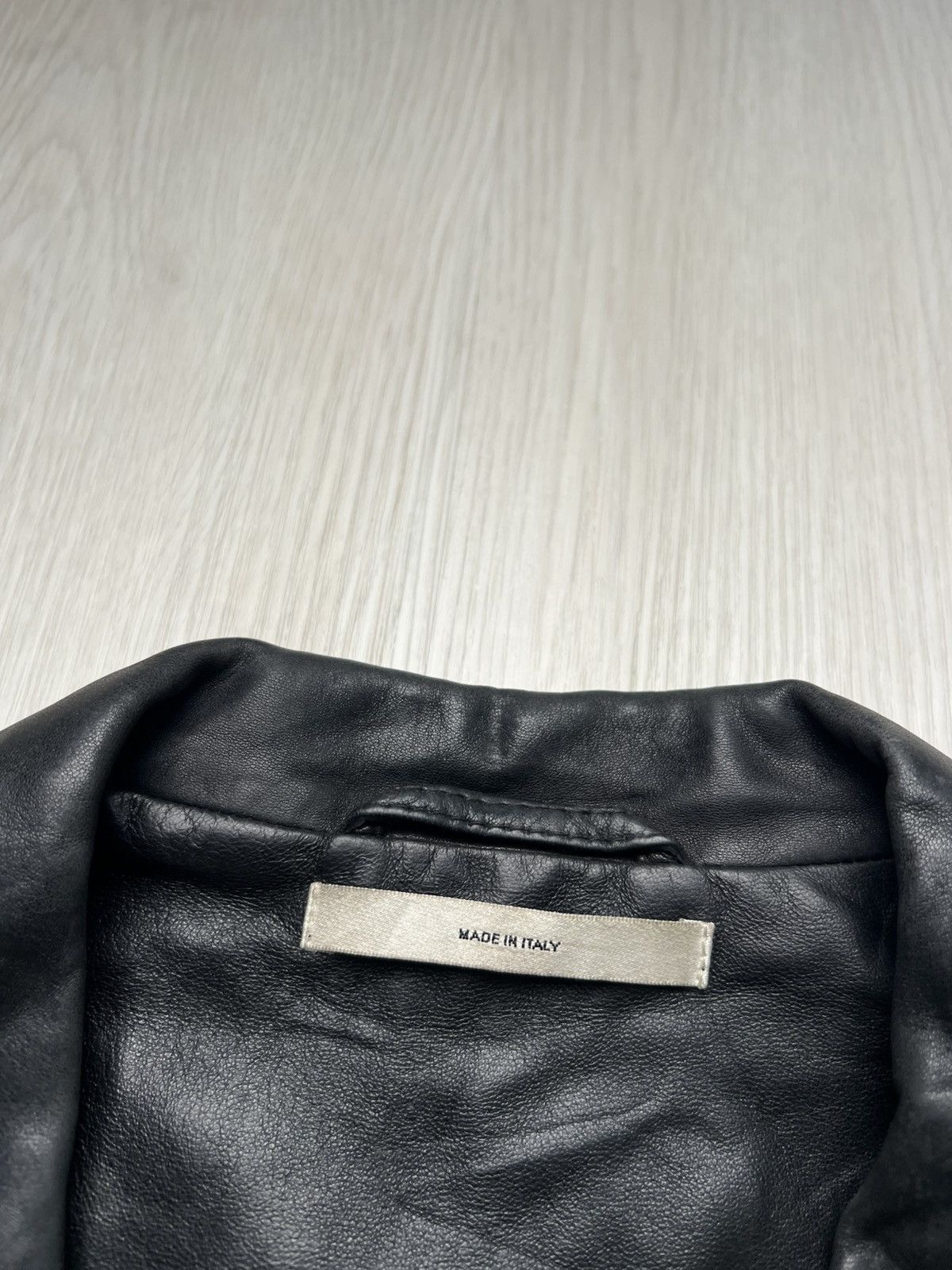 Yves Saint Laurent Fall 2002 Tom Ford For Yves Saint Laurent Leather Blazer Size US M / EU 48-50 / 2 - 6 Thumbnail
