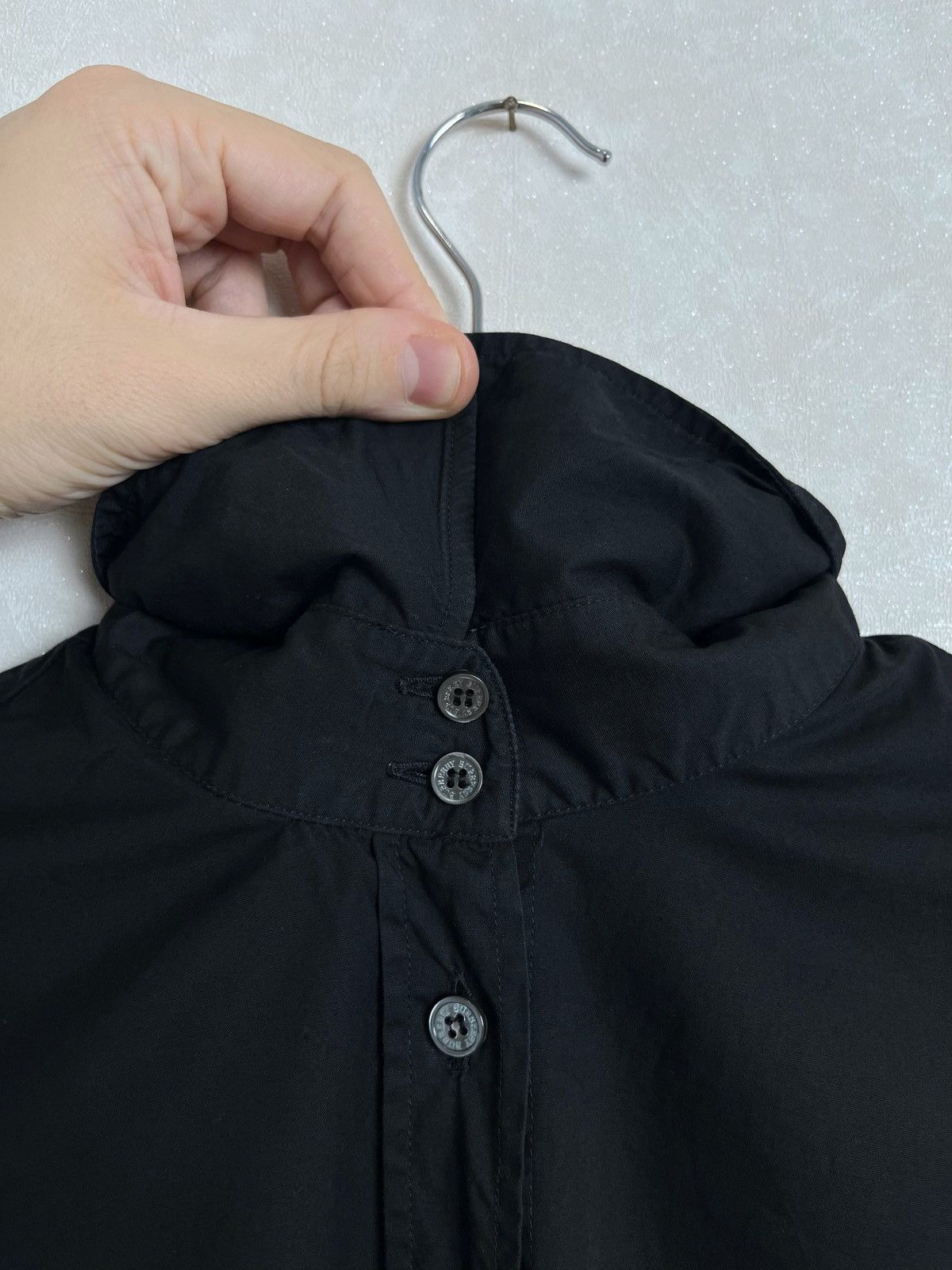 Burberry Burberry Nova Check Black Shirt Size S / US 4 / IT 40 - 4 Thumbnail