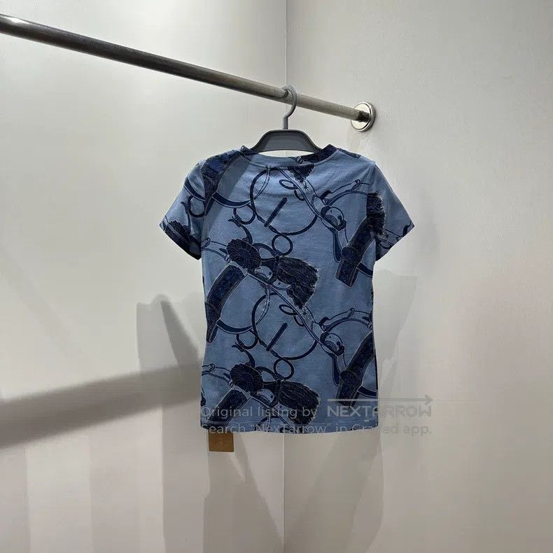 Hermes Hermes Fully Printed Pattern Short Sleeve Size XS / US 0-2 / IT 36-38 - 2 Thumbnail
