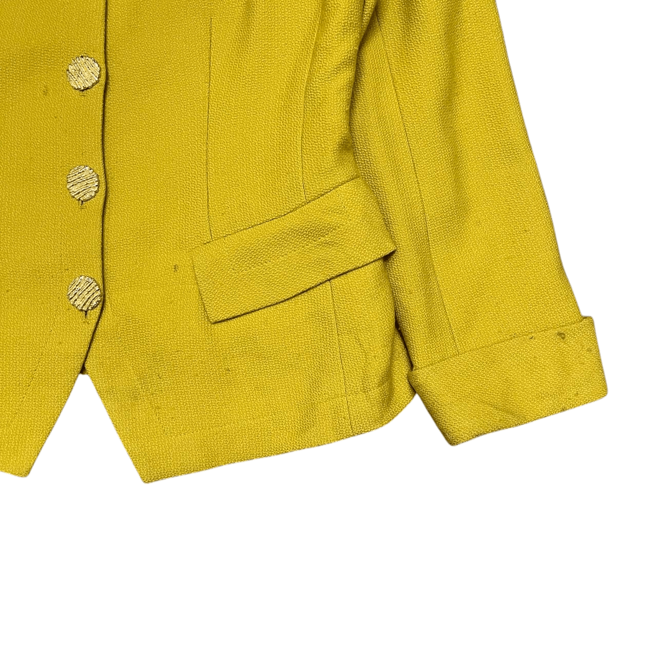 Yves Saint Laurent Vintage YSL Yves Saint Laurent Wool Jacket Size XS / US 0-2 / IT 36-38 - 4 Thumbnail