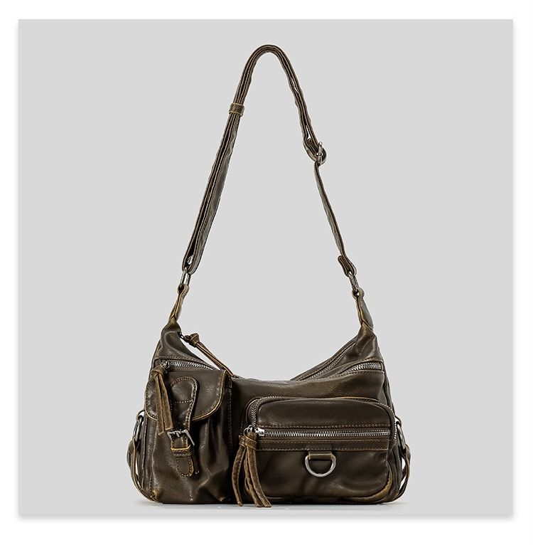 Motorcycle Rock Punk Shoulder Bag Y2K Women