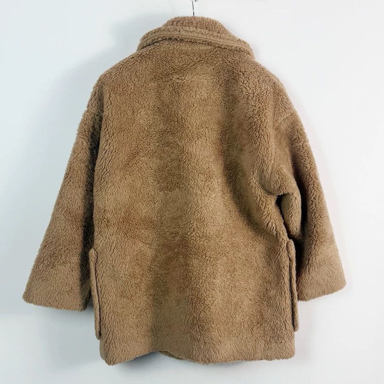 Max Mara Max Mara Brown Teddy Coat Size S / US 4 / IT 40 - 2 Thumbnail