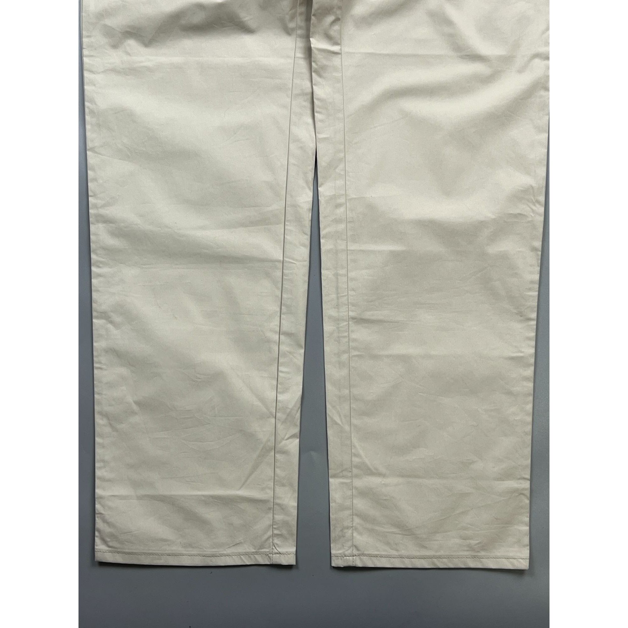Trussardi Trussardi Sport Beige Coated Cotton Pants (Y0988) Size US 38 / EU 54 - 2 Thumbnail