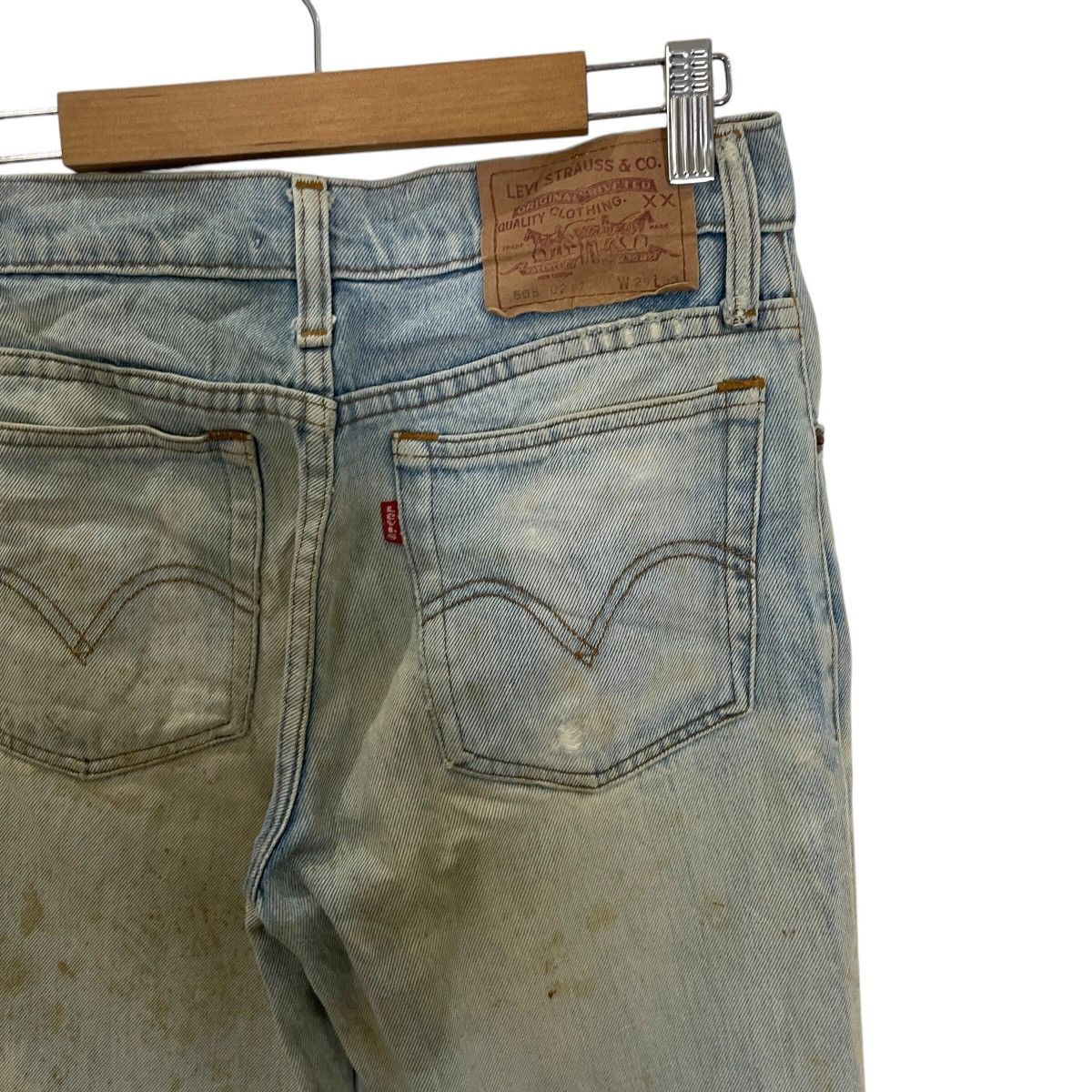 Levi's Vintage Levis Distressed Denim Size US 28 / EU 44 - 10 Thumbnail