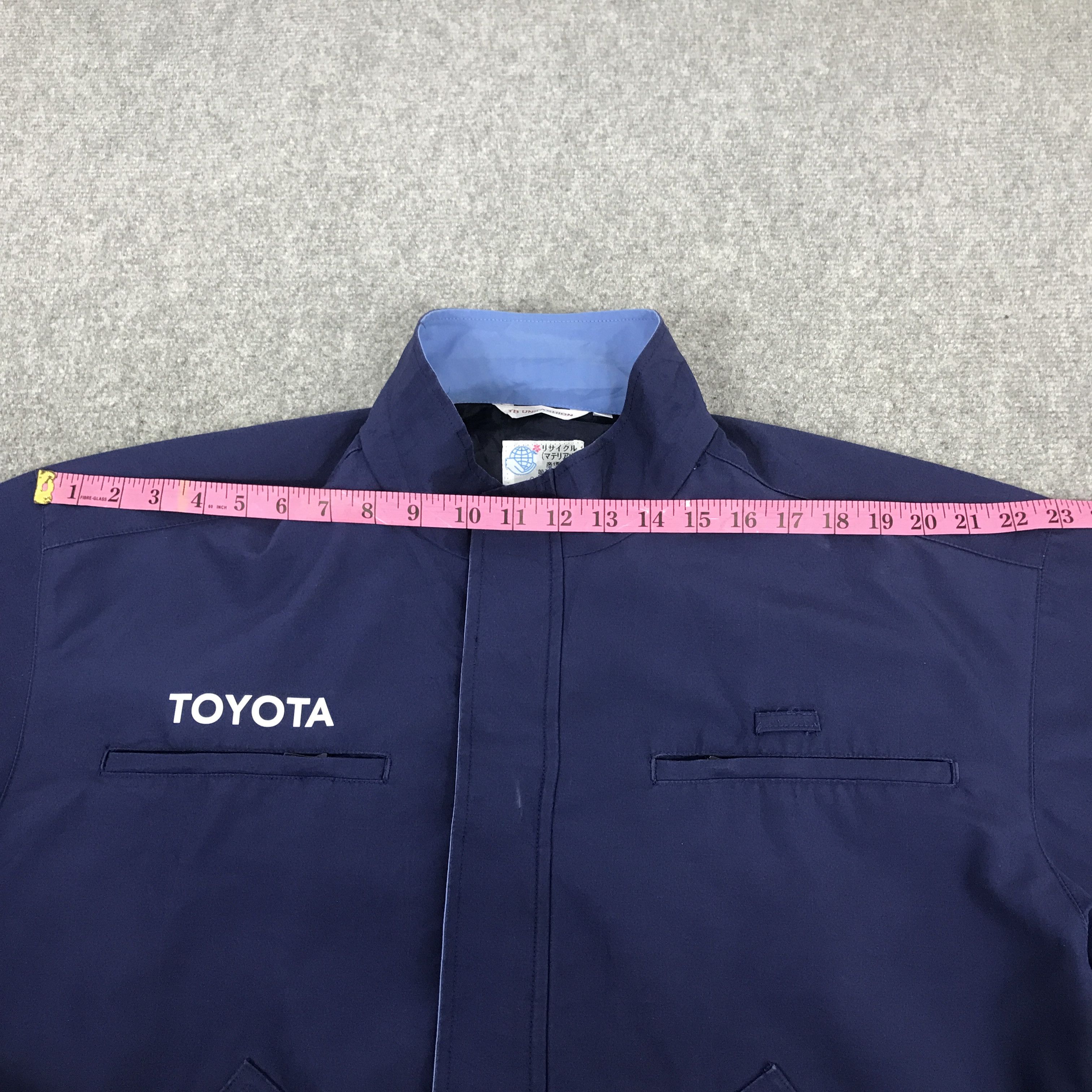 Japanese Brand Toyota Japan Blue Jacket Work uniform Custom jacketK73B3 Size US L / EU 52-54 / 3 - 6 Thumbnail