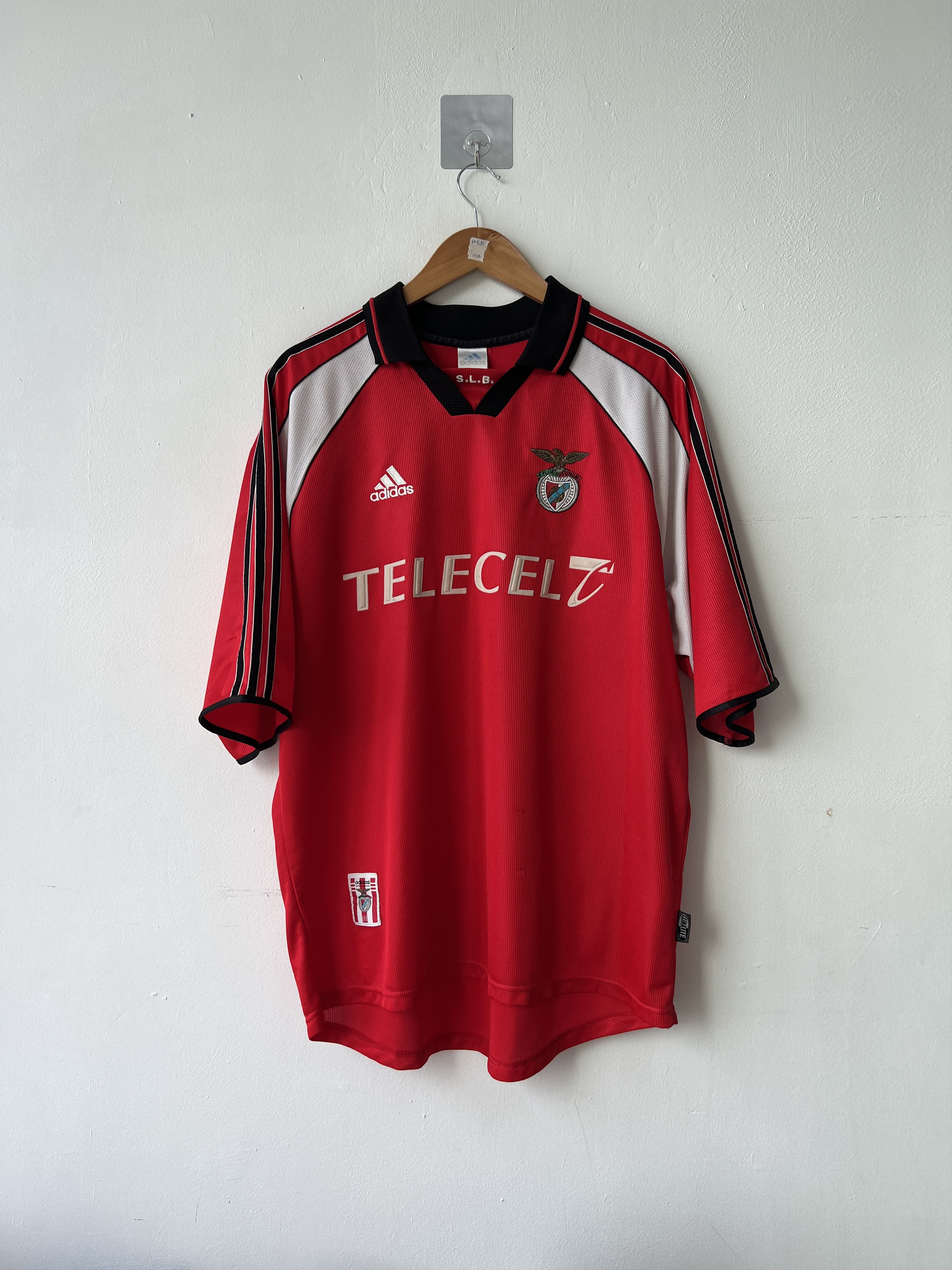 Adidas (XL) Benfica 1999-00 Uefa Cup Home Kit Size US XL / EU 56 / 4 - 1 Thumbnail