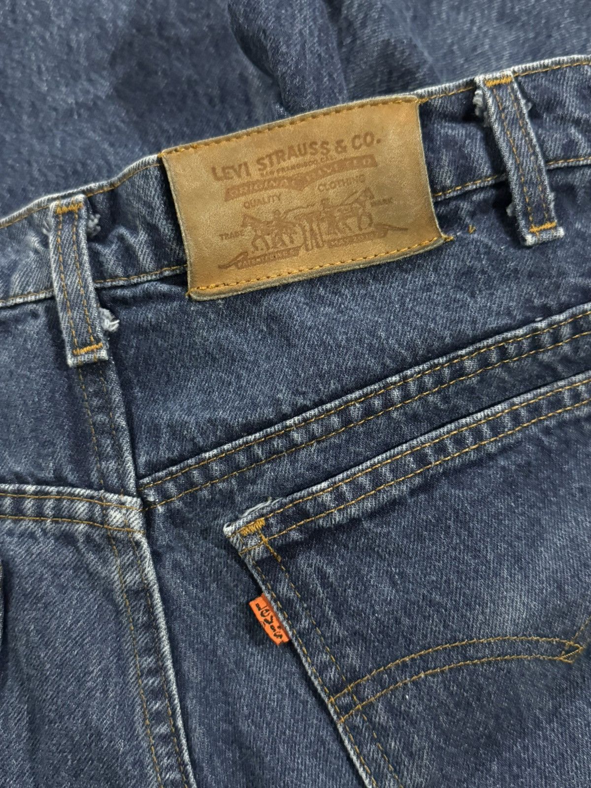 Levi's Vintage Clothing Vintage 80s Levi’s Orange Tab Jeans Size US 30 / EU 46 - 7 Thumbnail