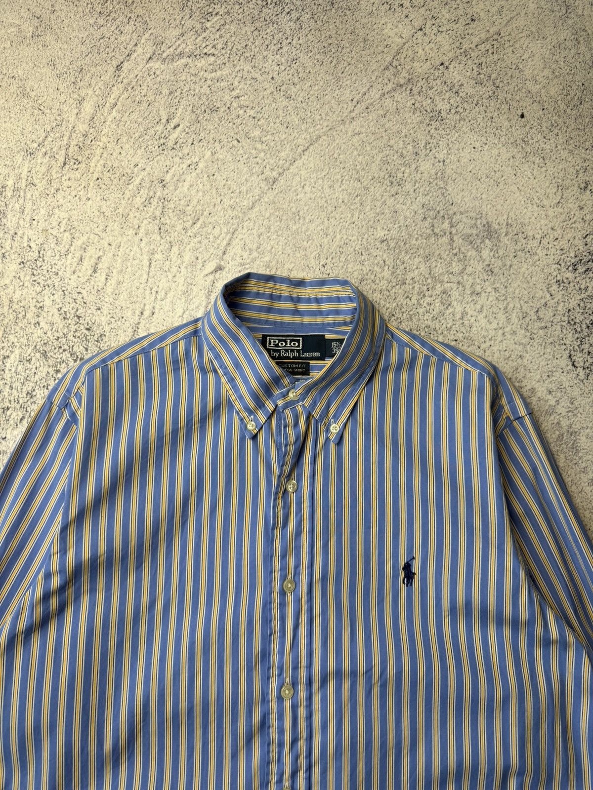 Polo Ralph Lauren Vintage RALPH LAUREN Striped long Sleeved Shirt Rare Size US M / EU 48-50 / 2 - 5 Thumbnail