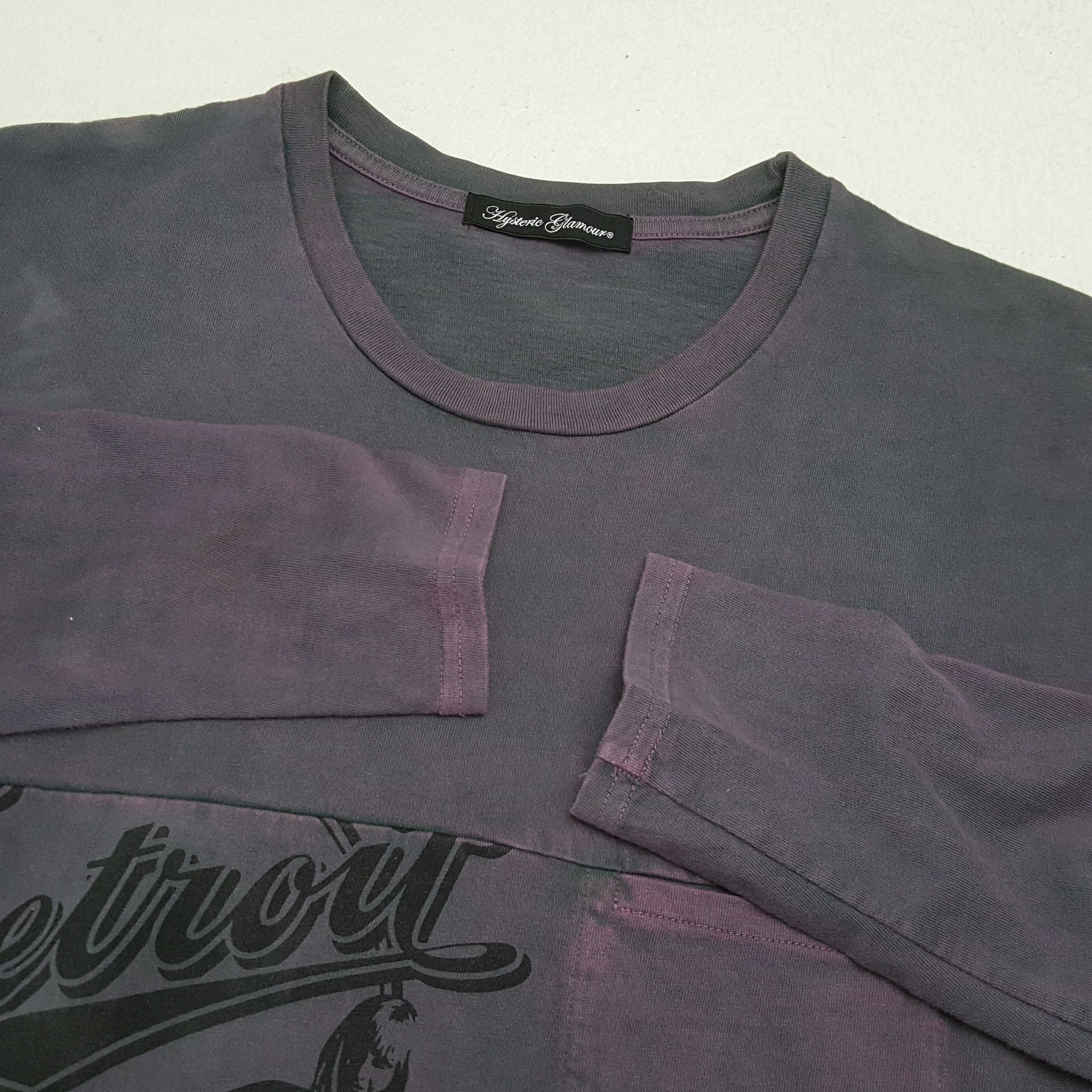 Hysteric Glamour × Japanese Brand × Vintage Vintage HYSTERIC GLAMOUR Japanese Fashion Brand T-Shirt Size US M / EU 48-50 / 2 - 8 Thumbnail