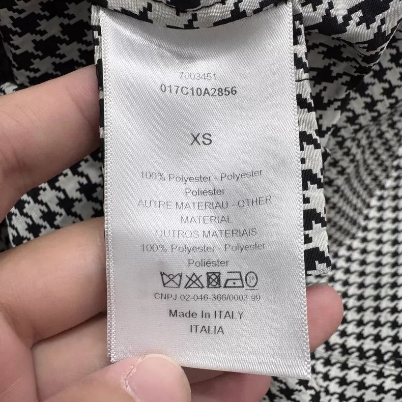 Dior Dior Thousand-bird plaid little bee embroidered windbreaker Size US XS / EU 42 / 0 - 3 Thumbnail