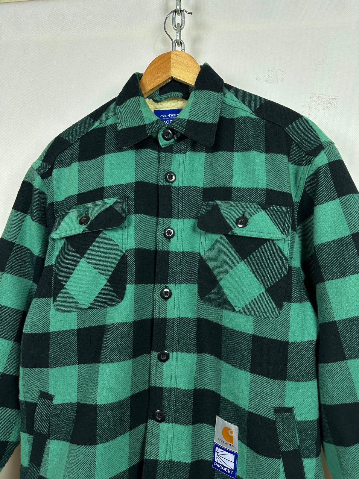 Carhartt Wip Carhartt WIP x Gosha Rubchinskiy PACCBET Shirt Sherpa Jacket Size US S / EU 44-46 / 1 - 5 Thumbnail