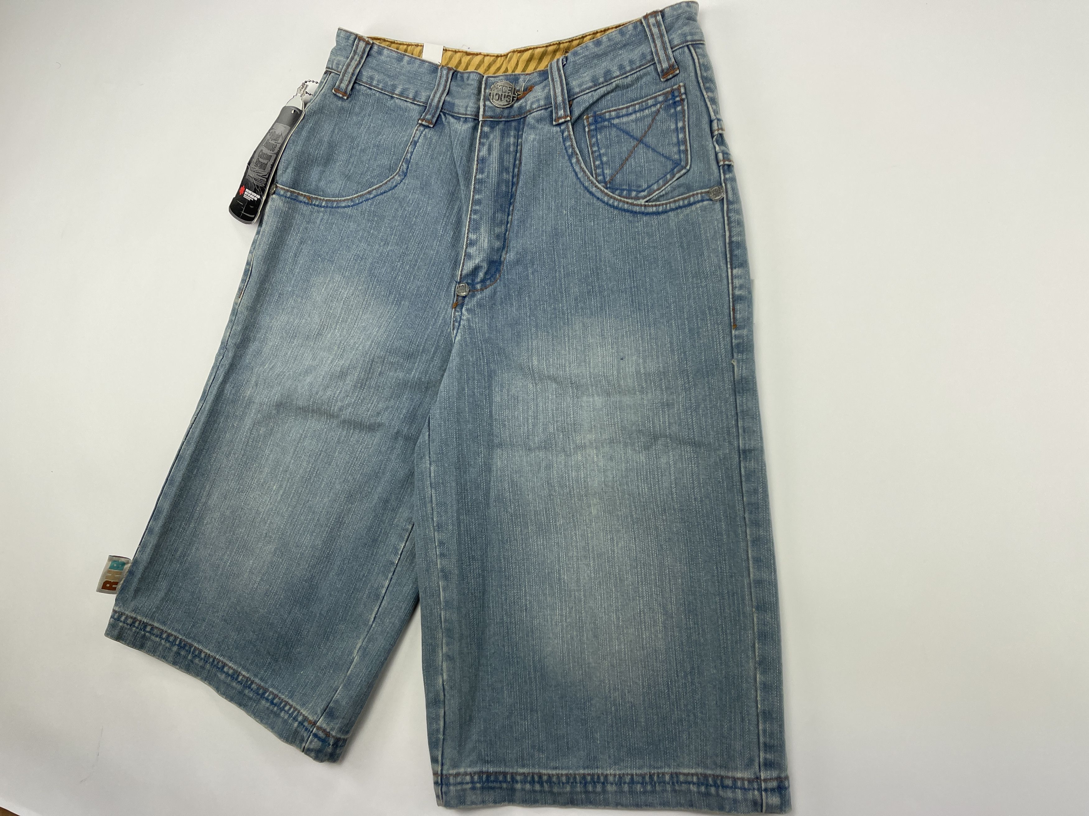Vintage Rydel House shorts, vintage jeans 90s hip hop 1990s baggy 28 Size US 28 / EU 44 - 9 Thumbnail