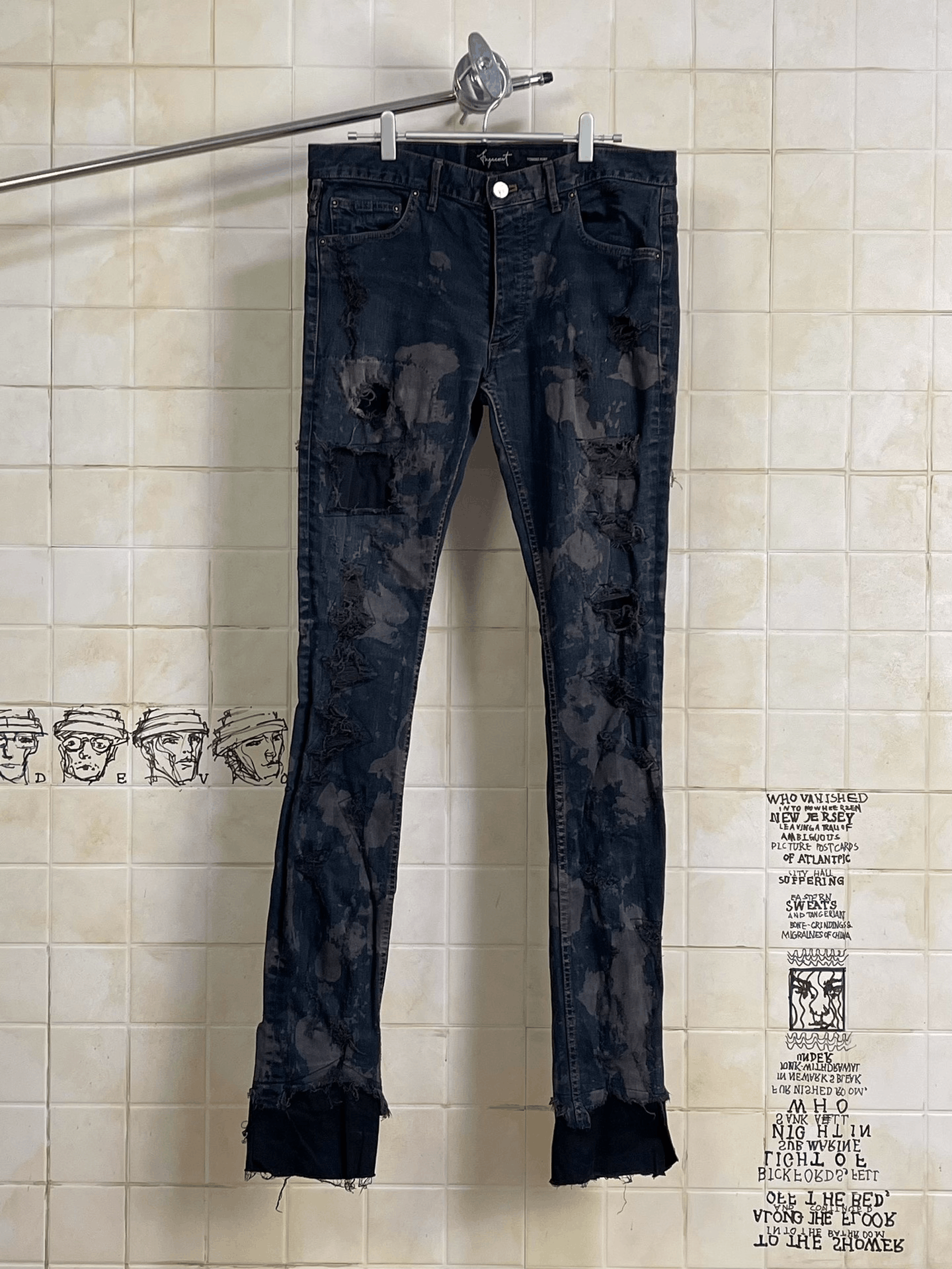 Fagassent Toshiki Aoki Handmade Vintage-Style Denim Jeans Size US 32 / EU 48 - 1 Thumbnail
