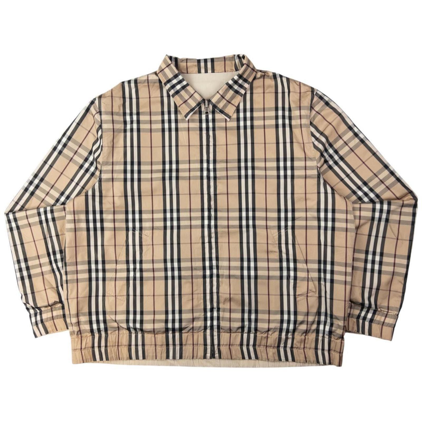 Burberry Vintage Burberry Nova Check Reversible Zip Up Jacket Size L Size US L / EU 52-54 / 3 - 1 Thumbnail