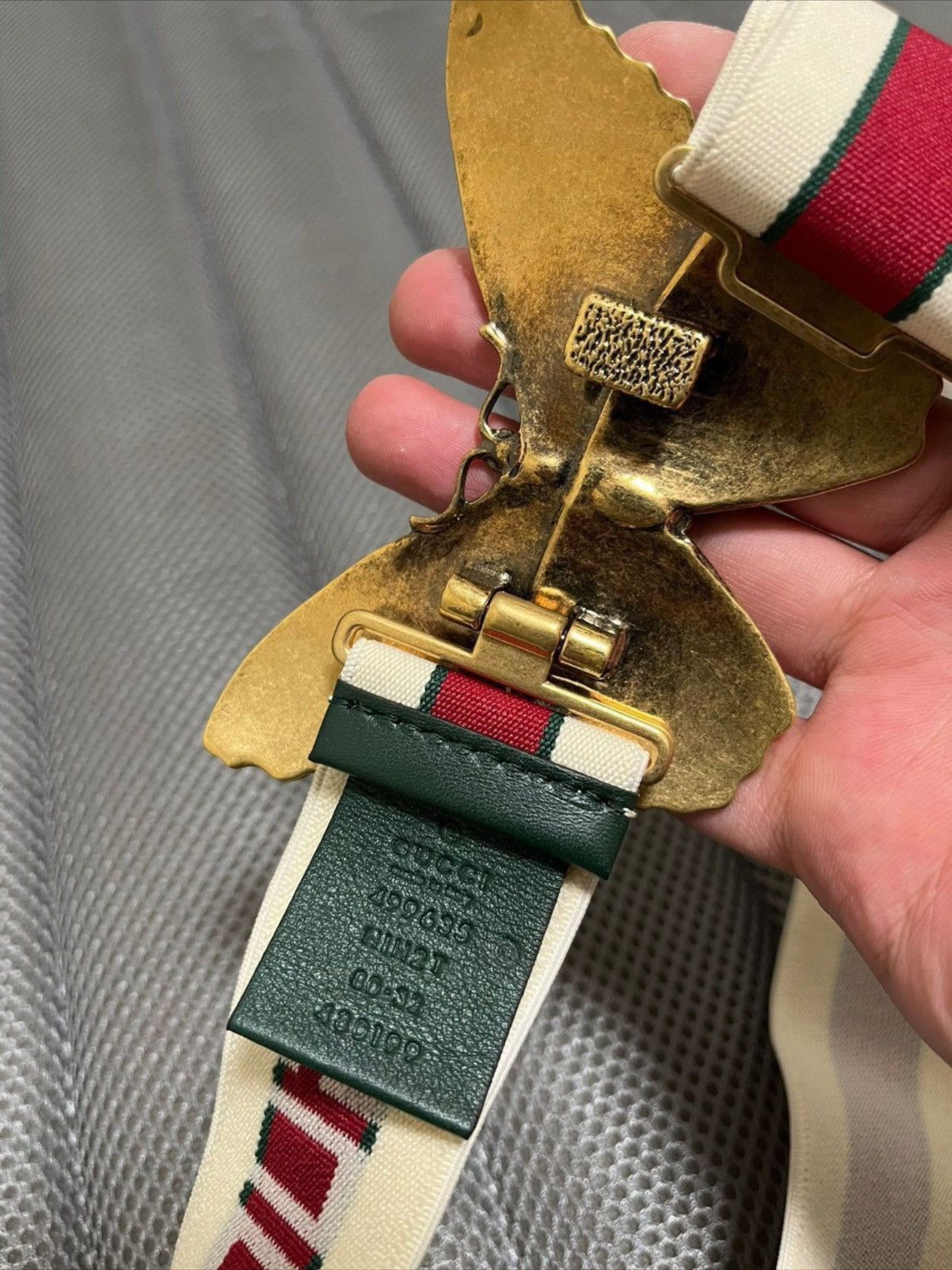 Gucci Gucci Runway butterfly belt Size ONE SIZE - 4 Thumbnail