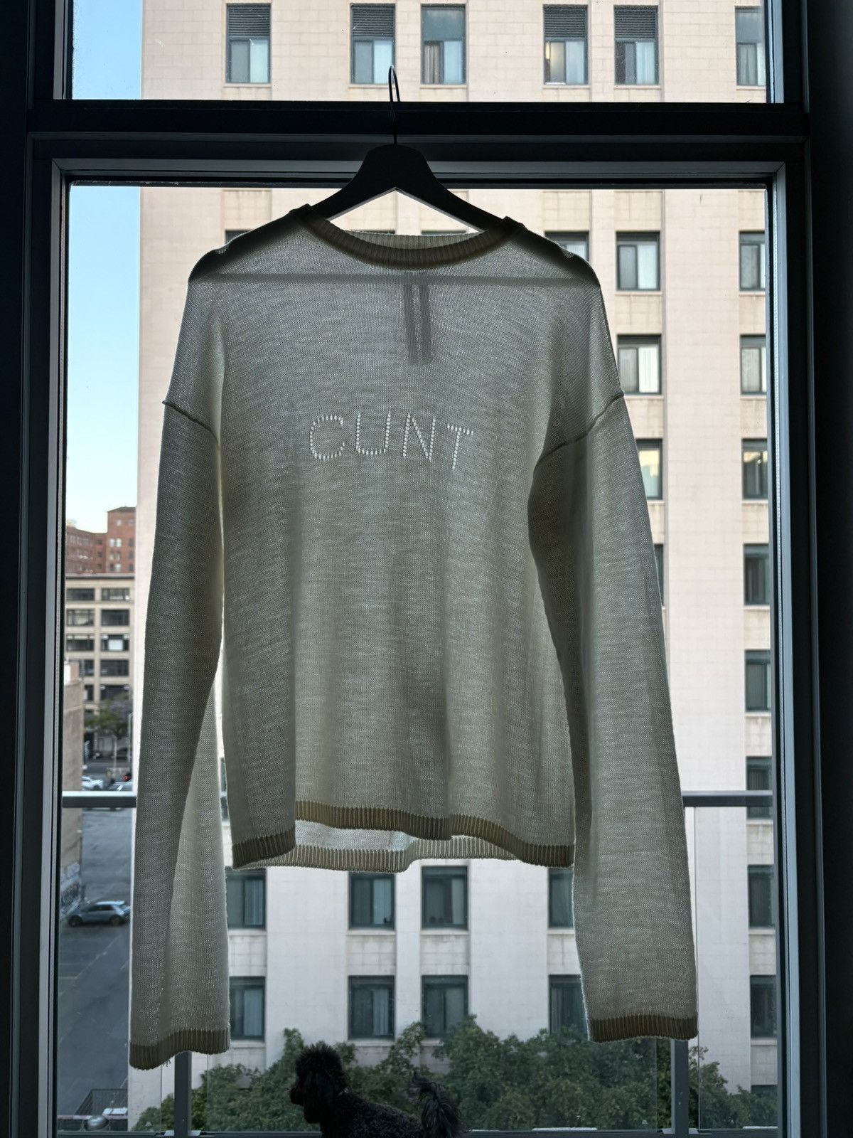 Rick Owens Rick Owen “CUNT” longsleeve Size US M / EU 48-50 / 2 - 1 Thumbnail